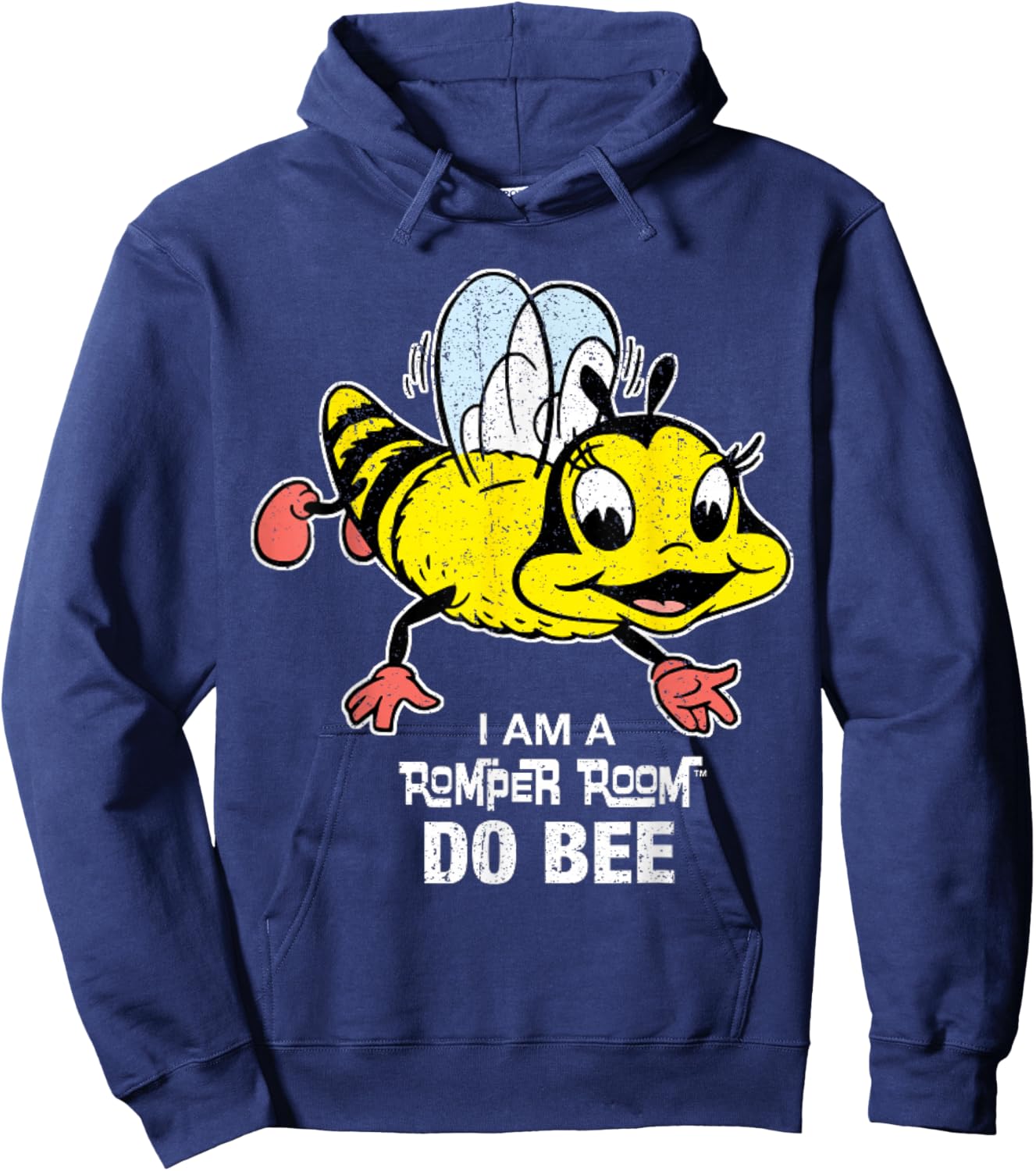 Vintage Vintage Romper Room Do Bee 1 Hoodie - Hoodie | Navy
