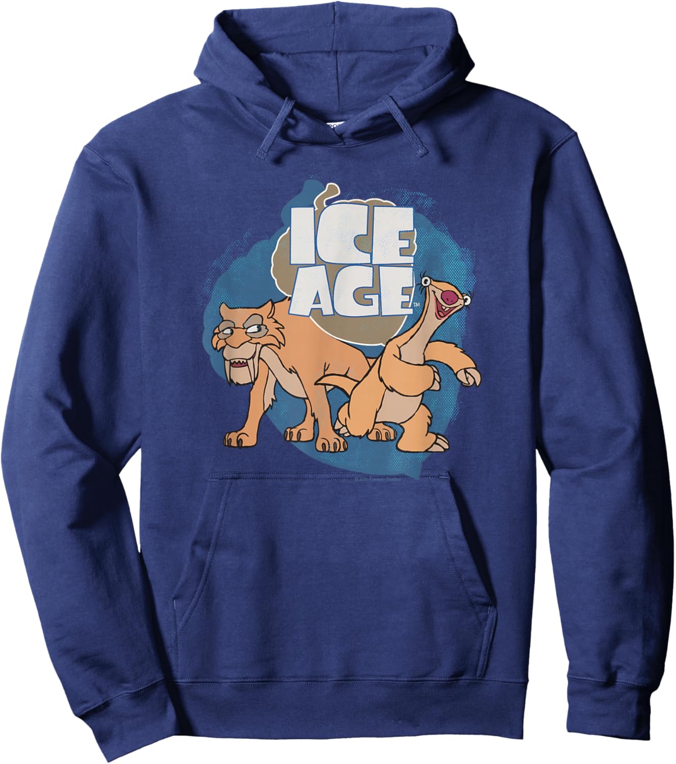 Ice Age Diego and Sid Hoodie - Hoodie | Navy
