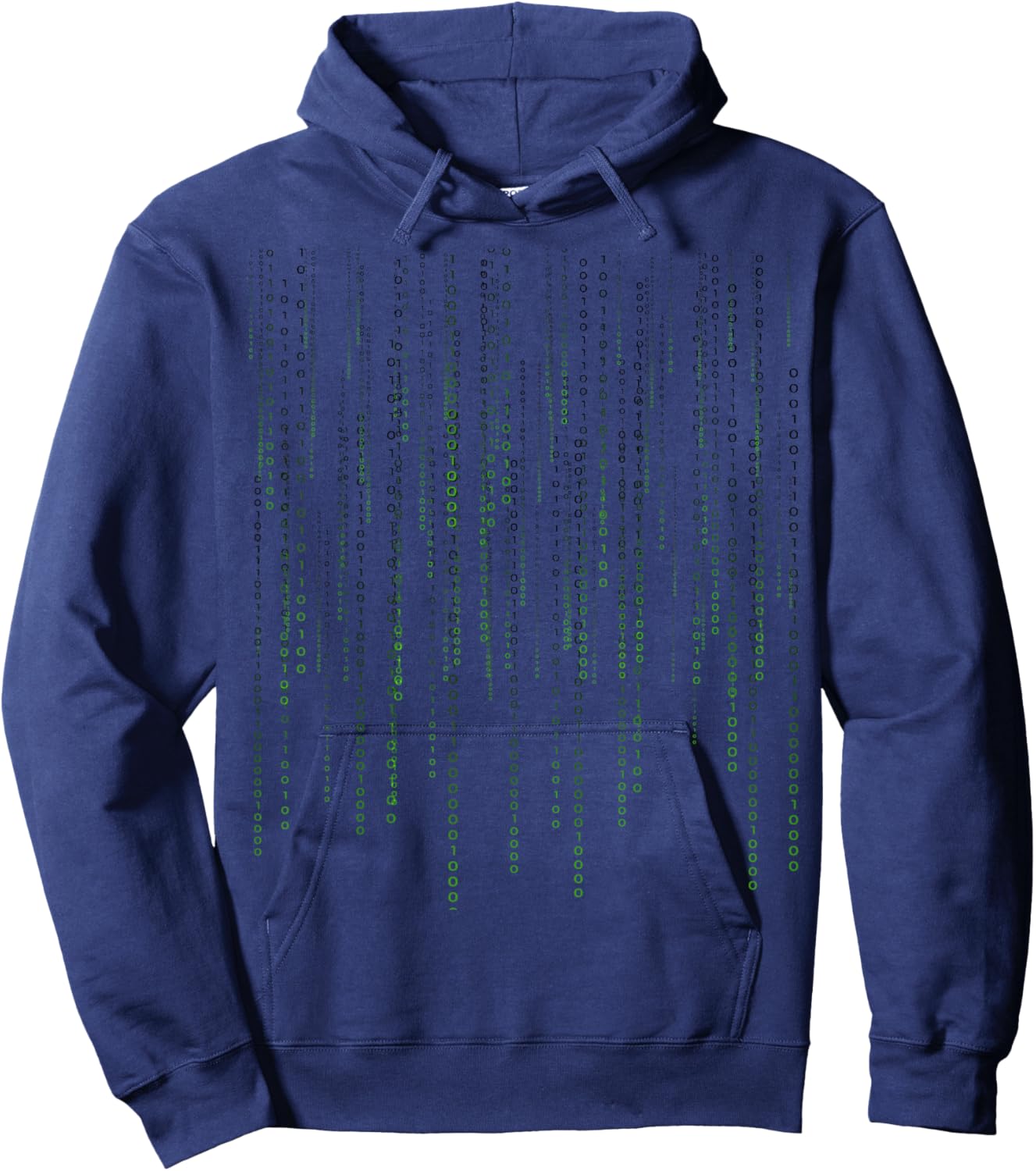 Binary code 0 1 Hoodie - Hoodie | Navy