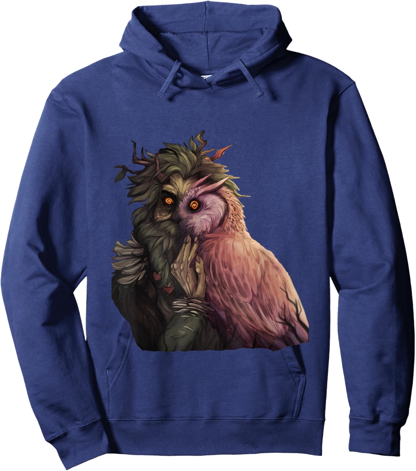 Inscryption Leshy Boss Owl Psychological Card Game Scary Hoodie - Hoodie | Navy