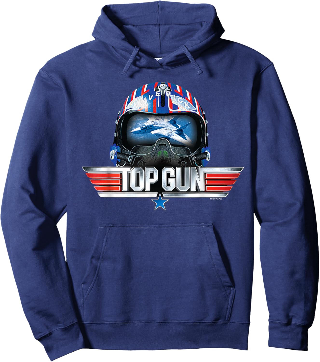 Top Gun - Maverick Helmet Hoodie - Hoodie | Navy