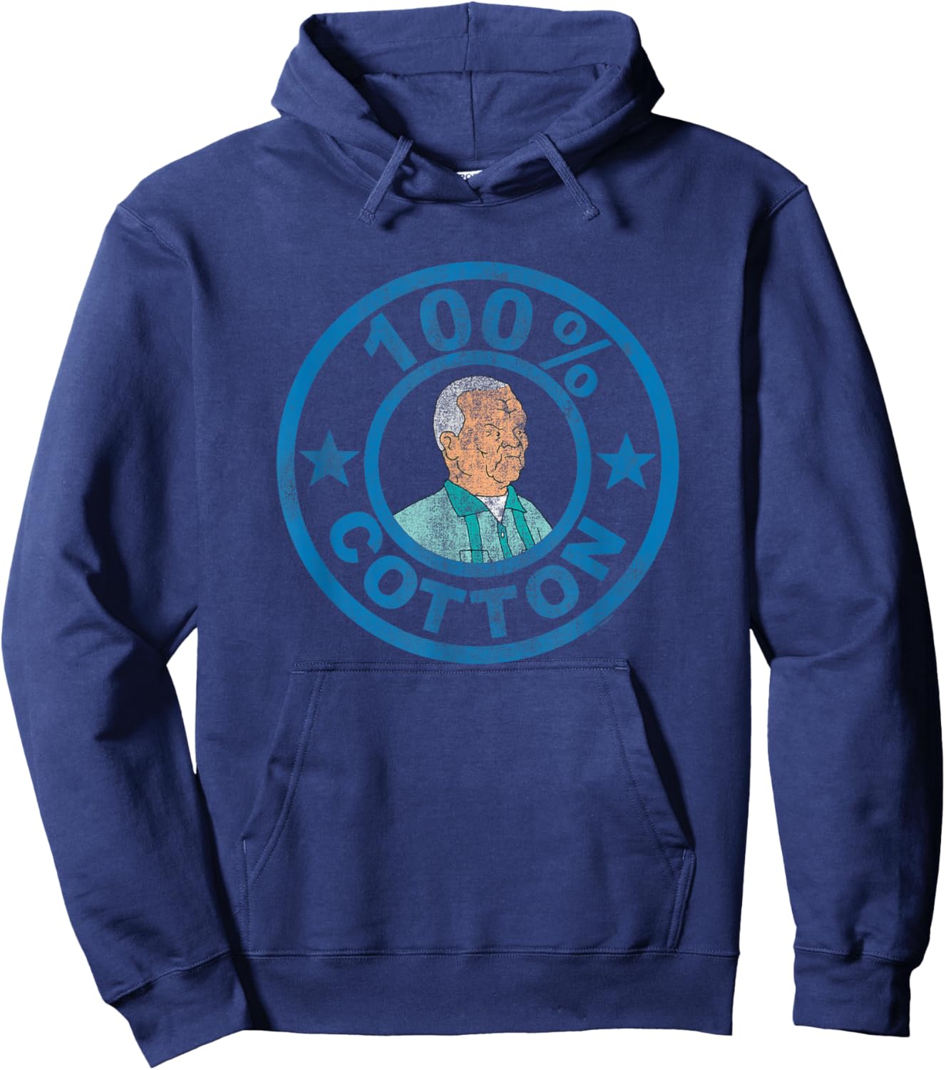 King of The Hill Cotton Hill 100% Cotton Hoodie - Hoodie | Navy