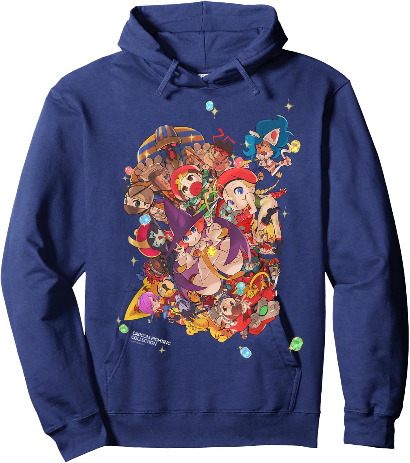 Capcom Fighting Collection Hoodie - Hoodie | Navy