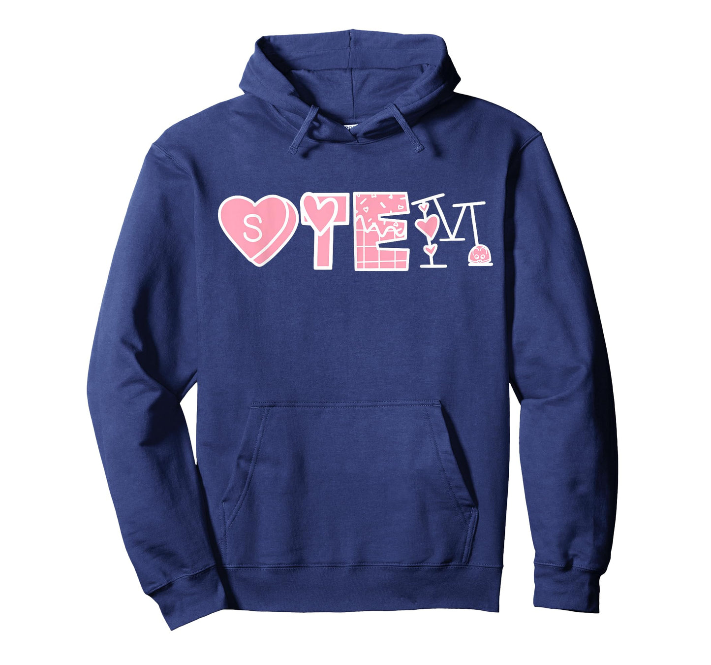 STEM Teacher Valentines Science Technology Engineering Math T-Shirt