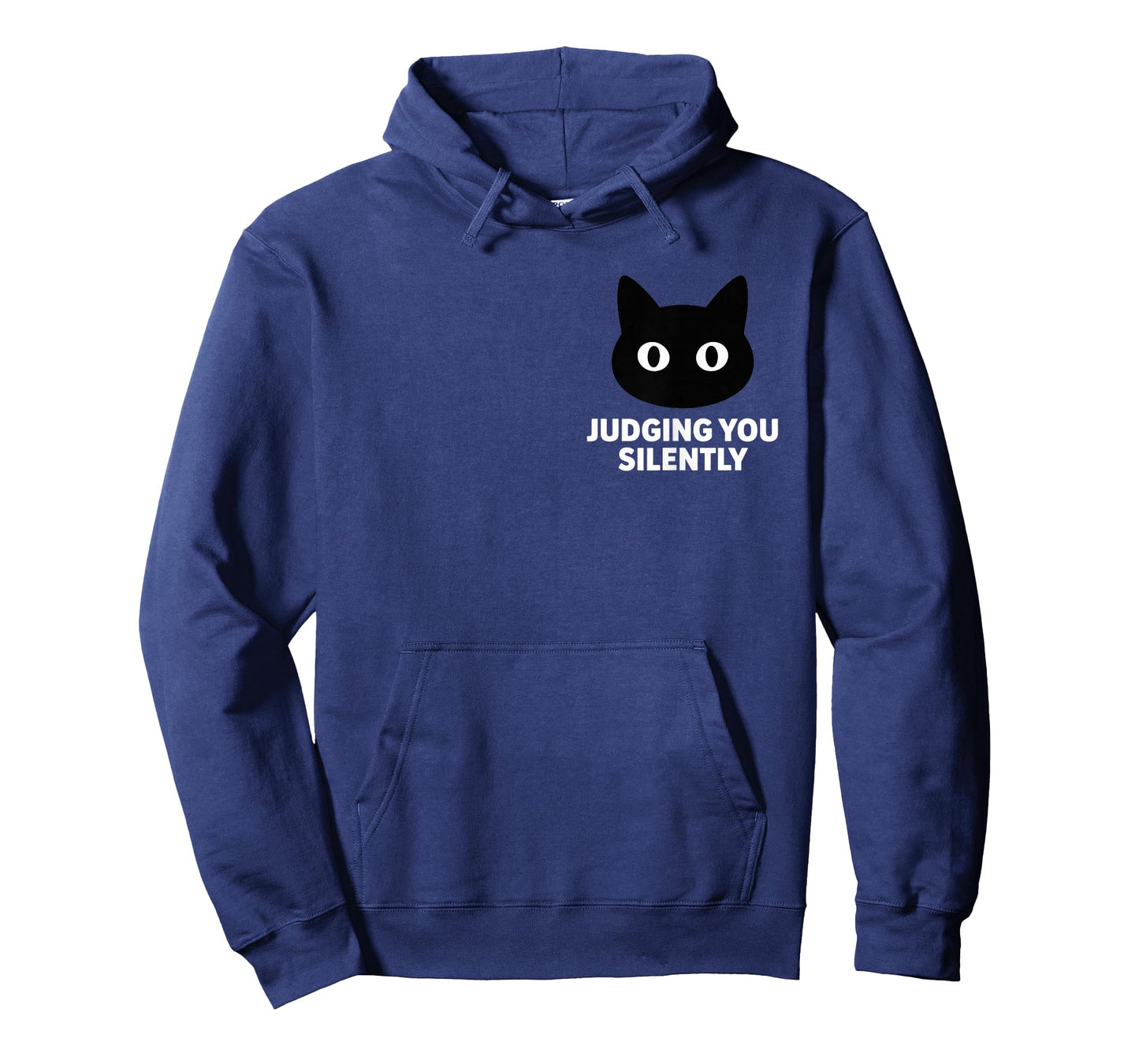 Judging You Silently Funny Sarcastic Humor for Cat Lovers T-Shirt
