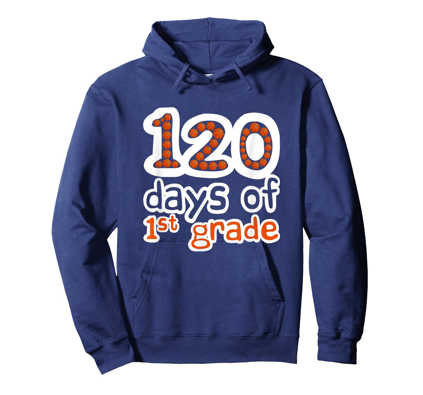 120 Days of 1st Grade Basketball Sport 120th Day of School T-Shirt