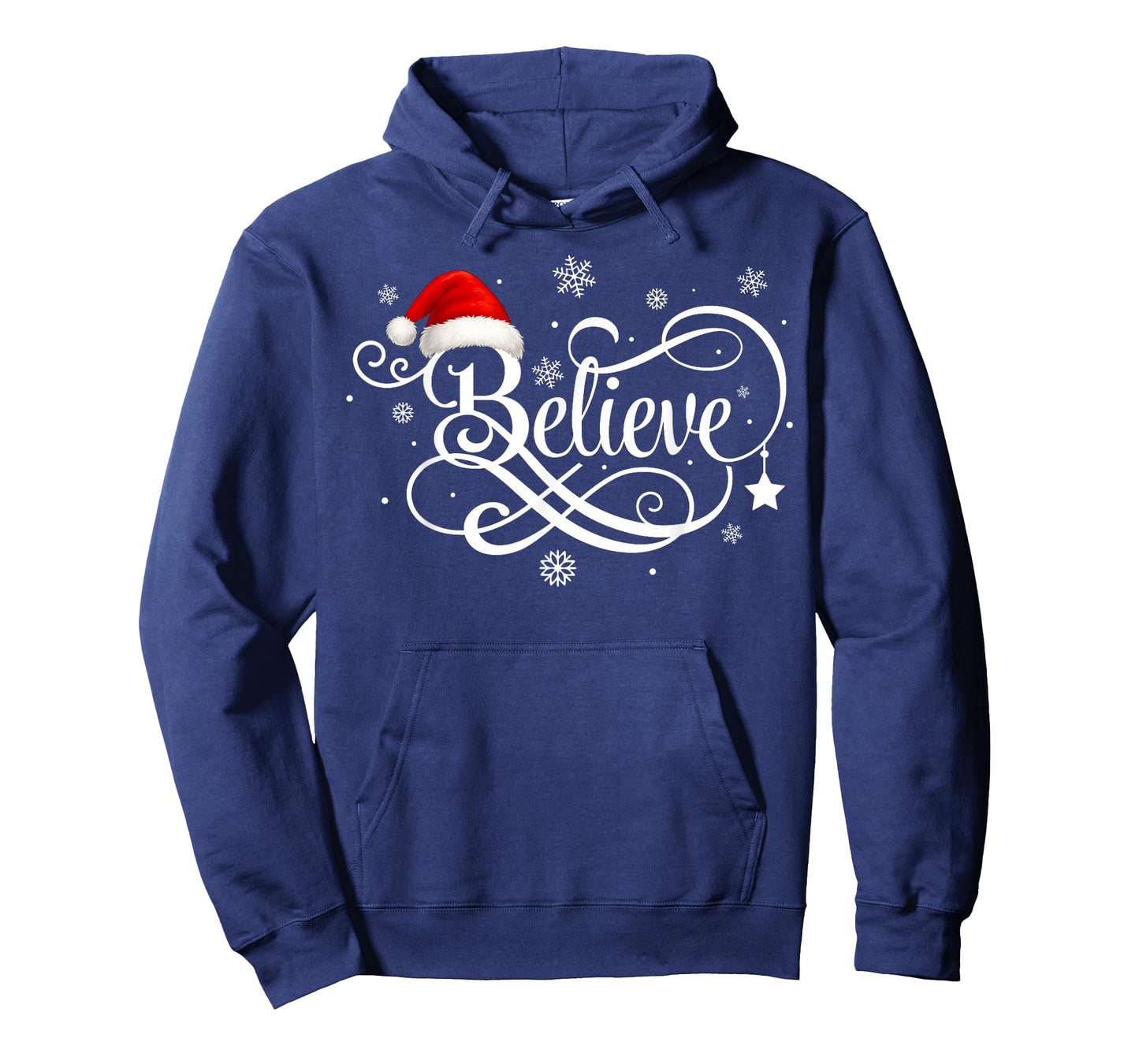 Believe Santa Claus Believe Christmas Matching Pajama Xmas T-Shirt