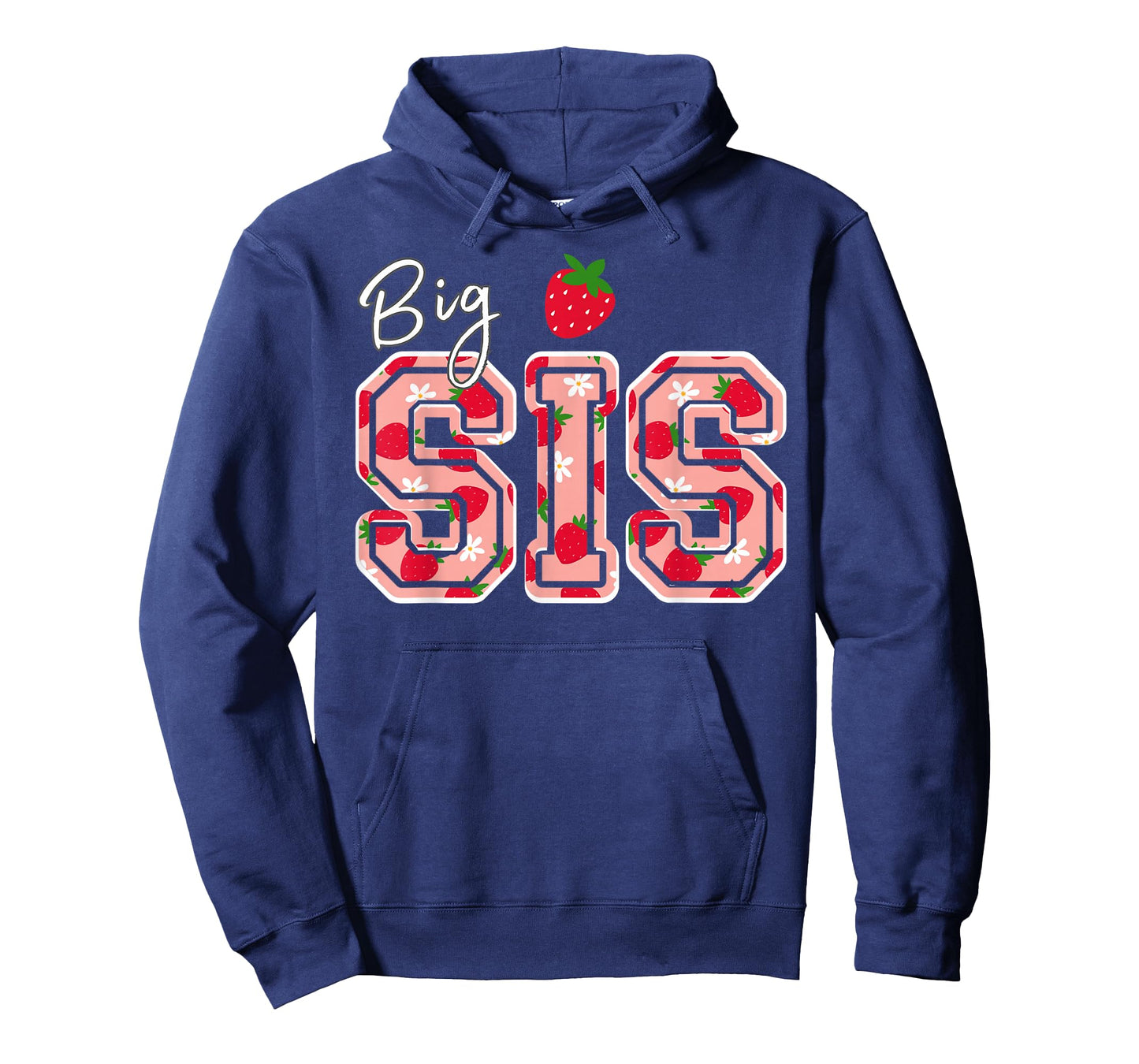 Big Sis Strawberry Birthday T-Shirt