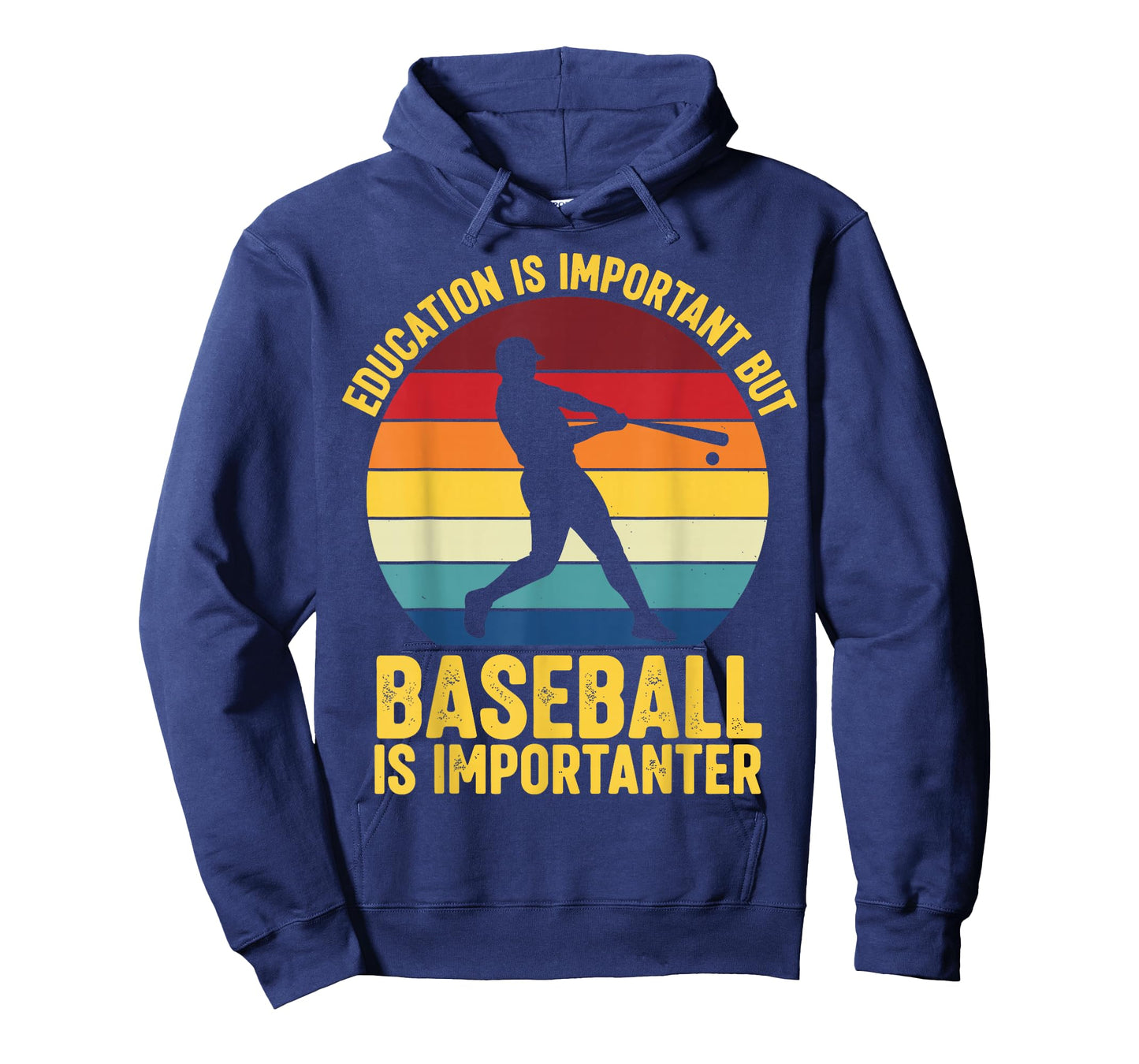 Education is Important But Baseball is Importanter T-Shirt