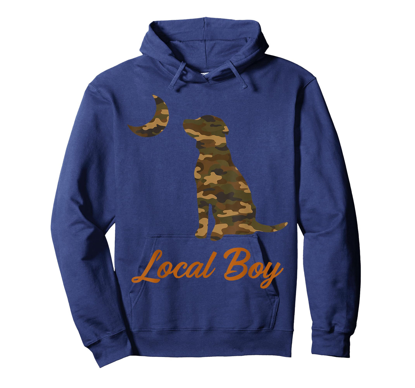 Black Lab Dog Local Southern Boy Camo Duck Hunting Youth Men T-Shirt