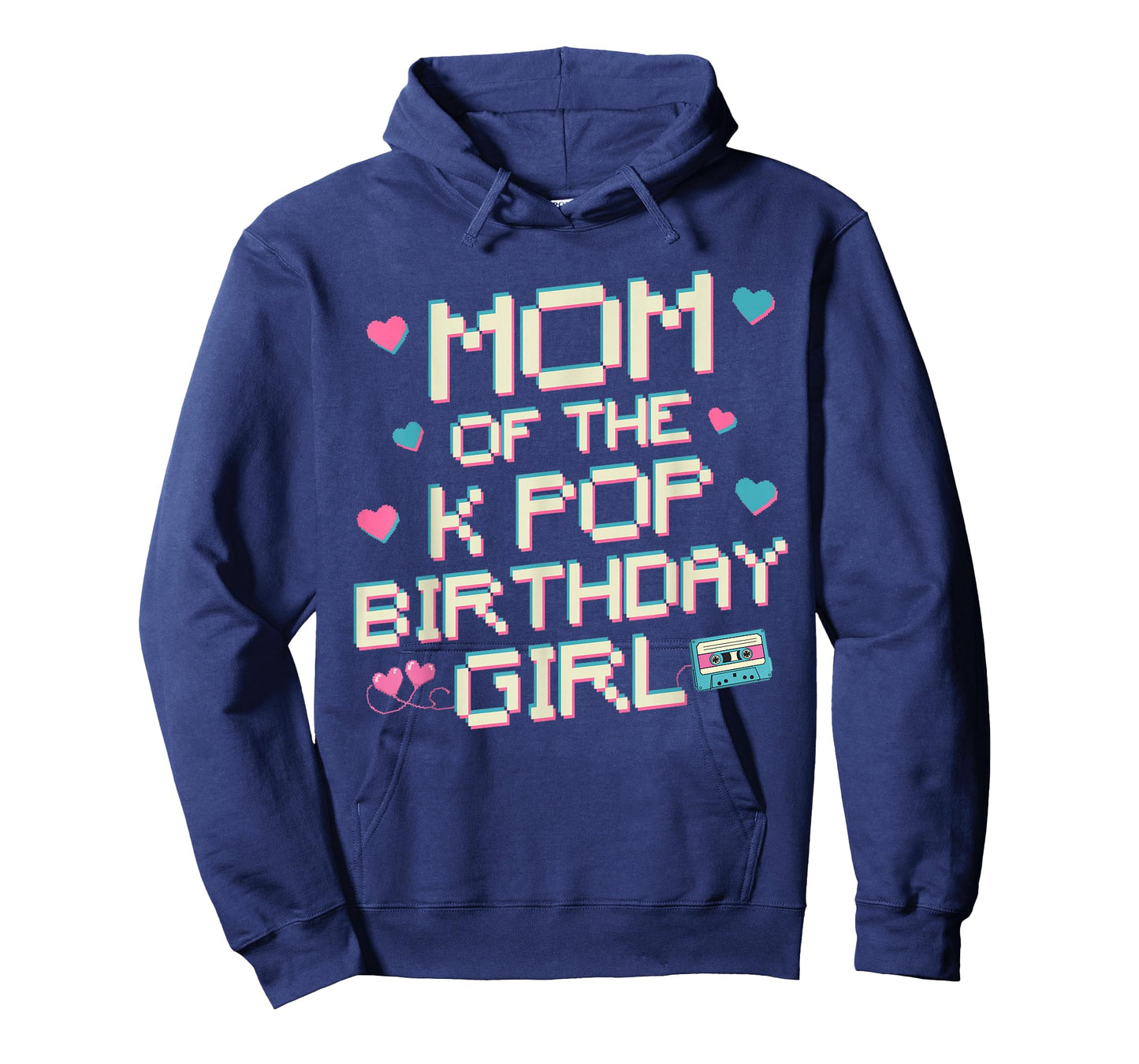 Mom of The K Pop Birthday Girl Korean Pop Fan Girls Women T-Shirt