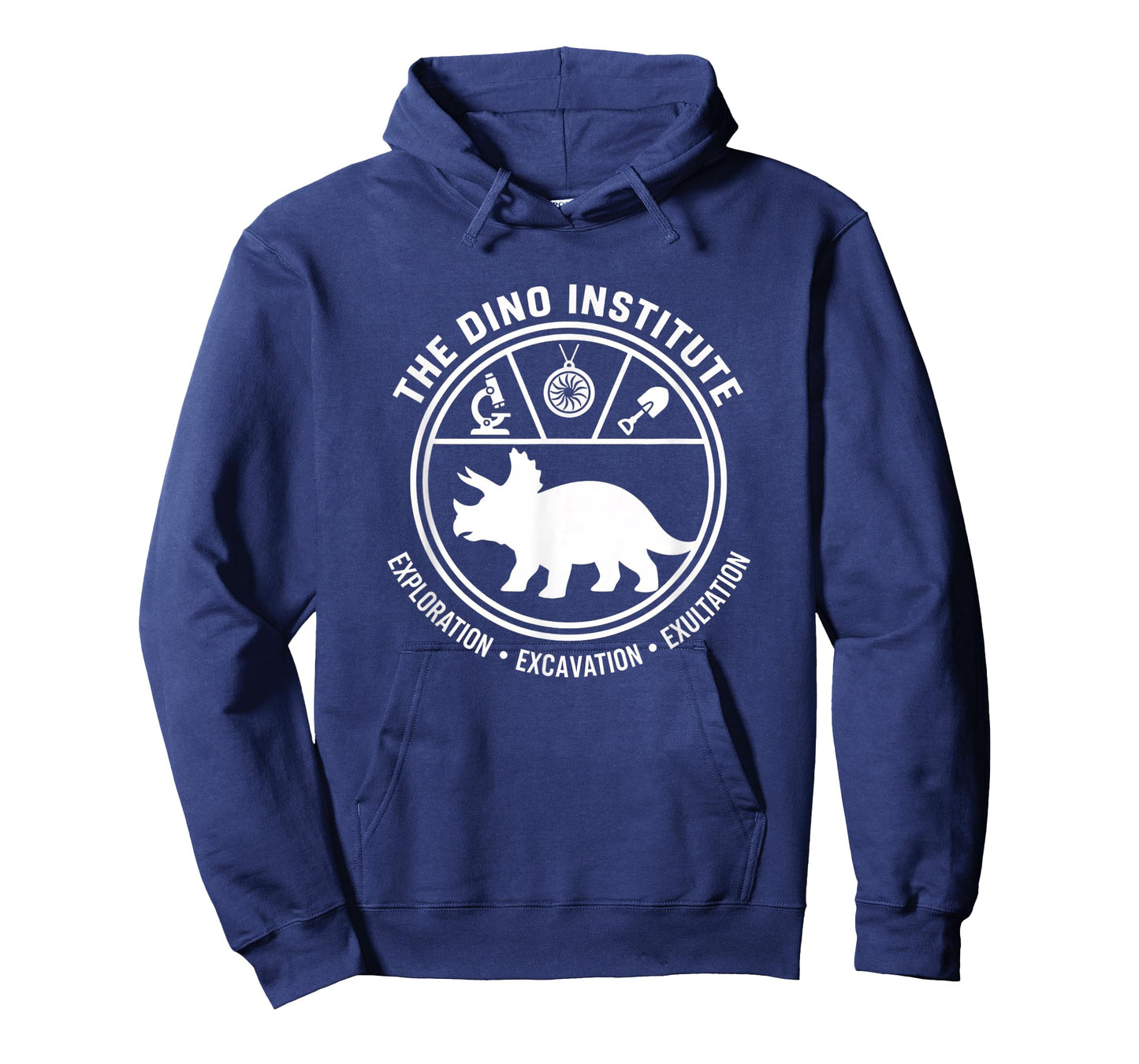 Mythical & Prehistoric Dino Institute Triceratops Paleology T-Shirt