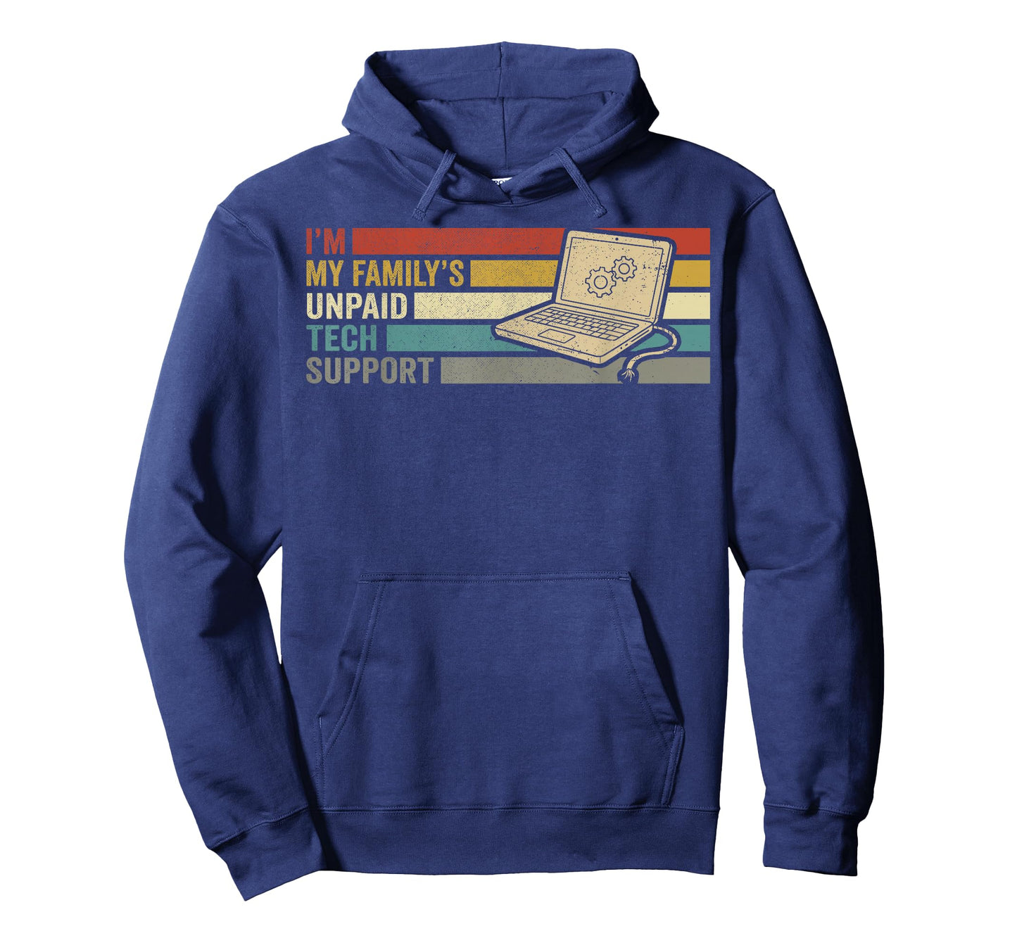 Im My Familys Unpaid Tech Support Funny IT Engineer Computer T-Shirt
