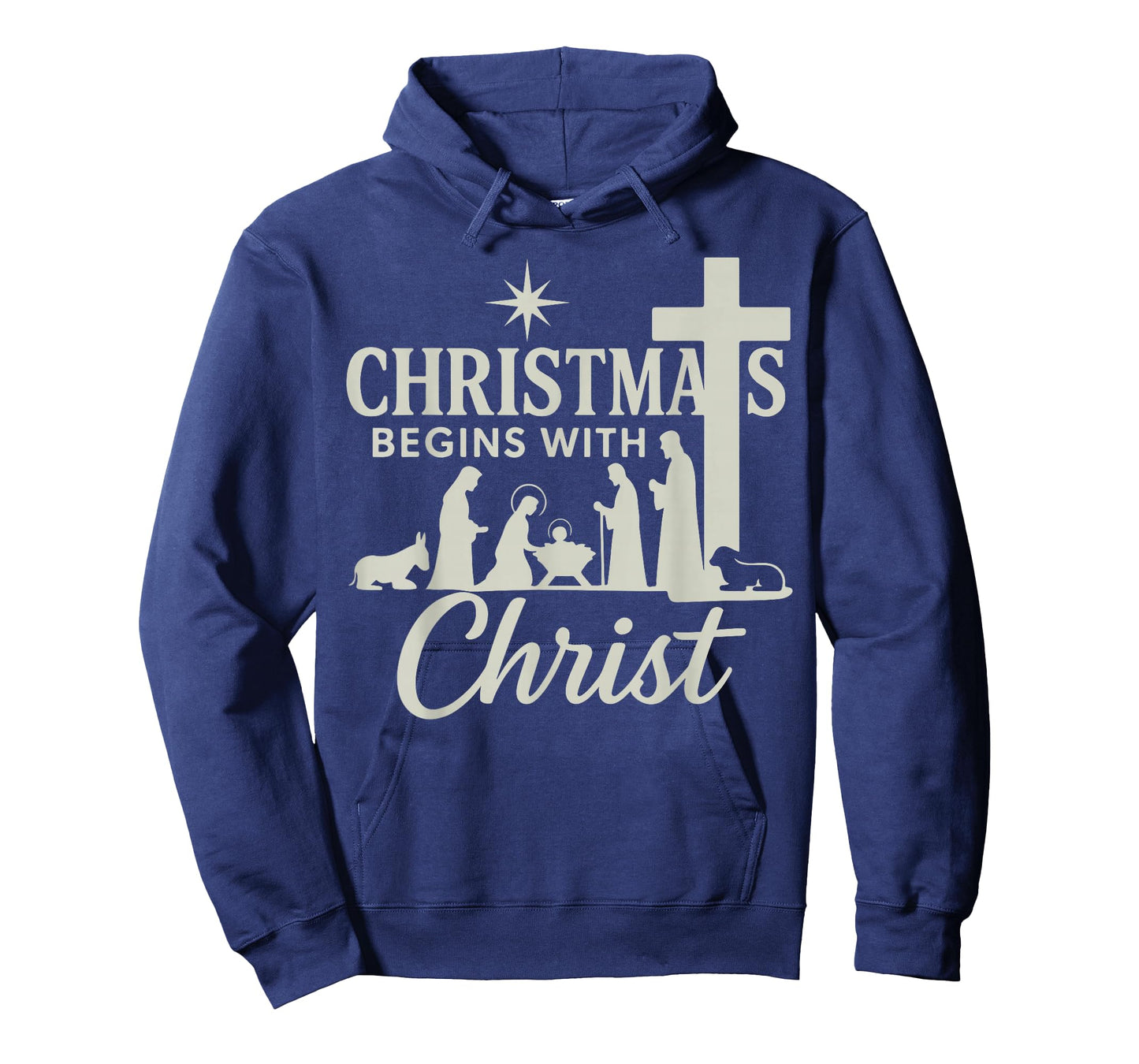 Jesus Christmas Begins with Christ Pjs Pajamas Toddler Boy T-Shirt
