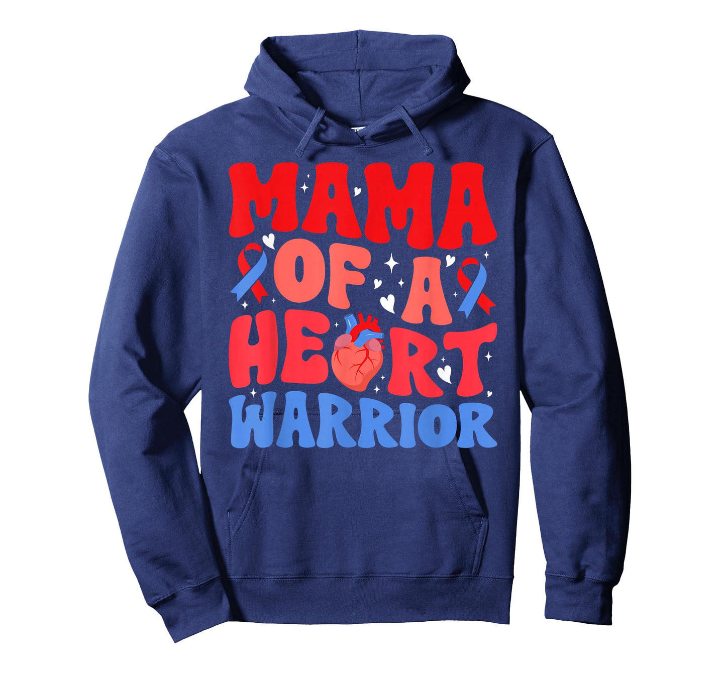 Mama of A Heart Warrior CHD Mom Congenital Heart Disease Mom T-Shirt