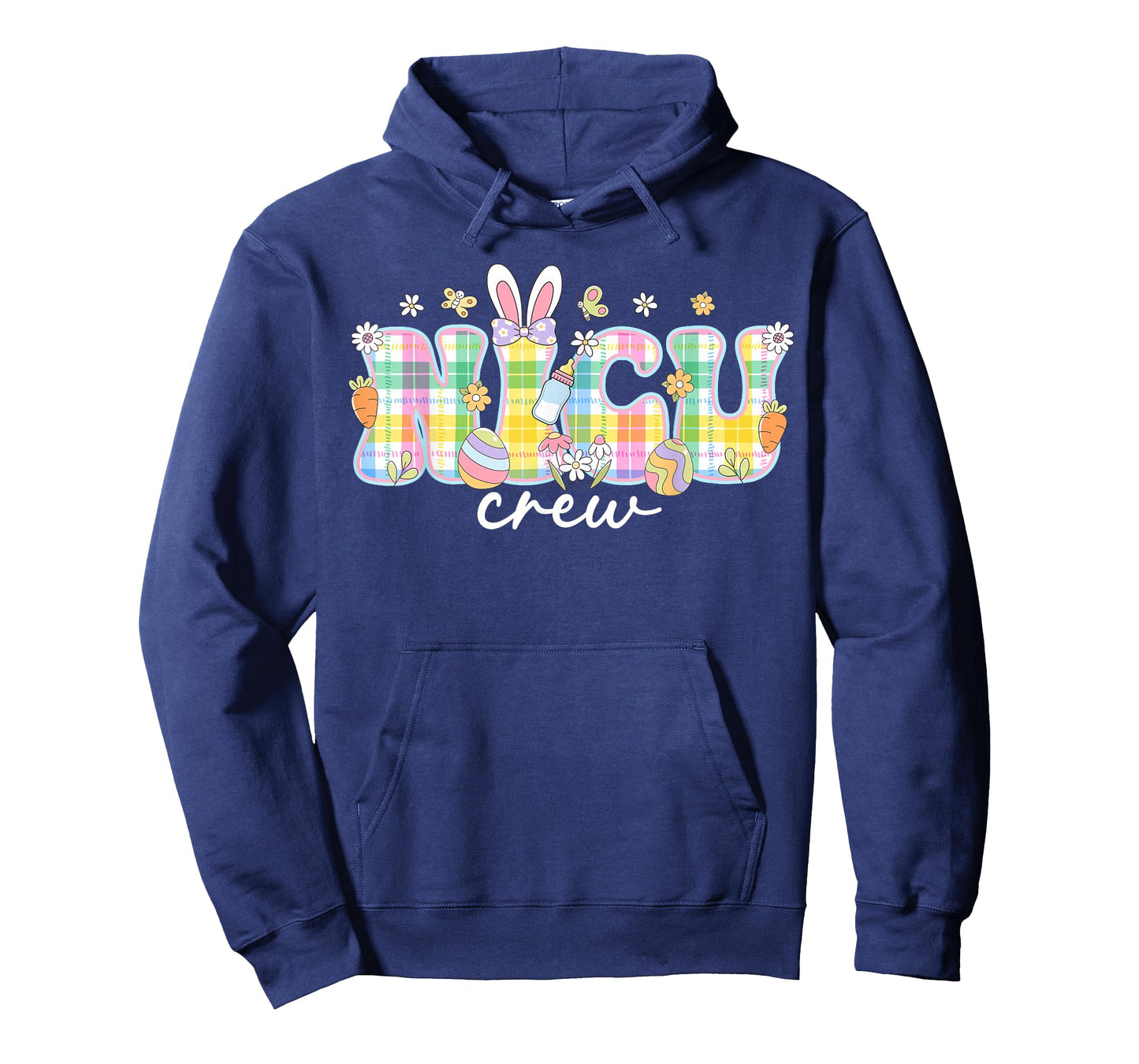 Groovy NICU Crew Easter Bunny NICU Nurse Squad Easter Day T-Shirt