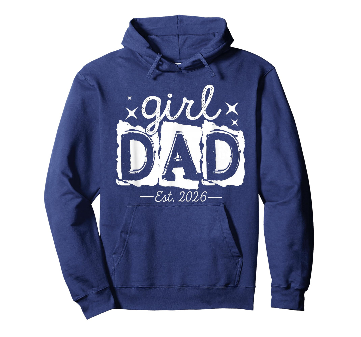Dad of Girl Est 2026 First Time Father's Day Daddy to Be Men T-Shirt