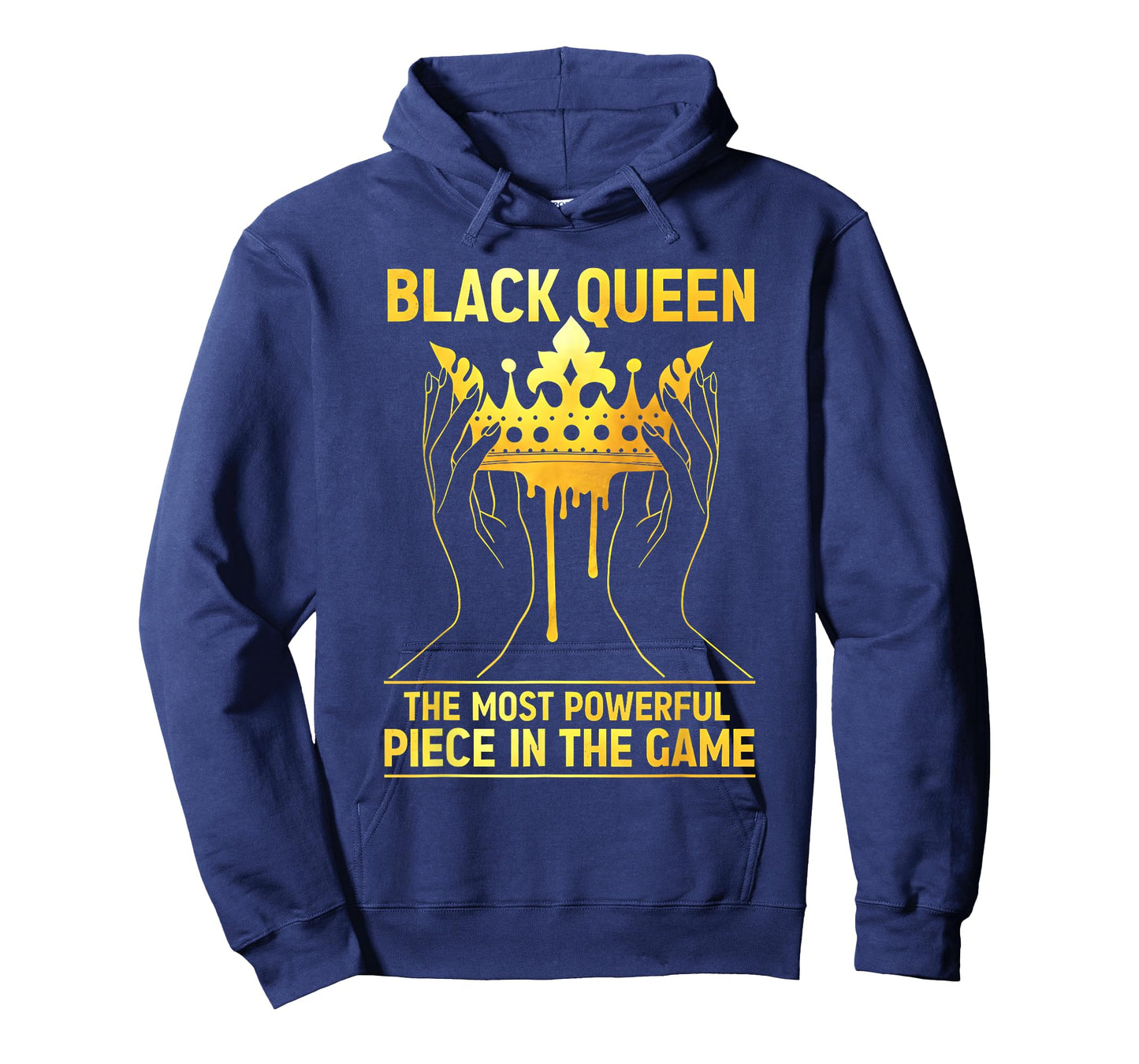 Black Queen The Most Powerful Piece in The Game Melanin Girl T-Shirt