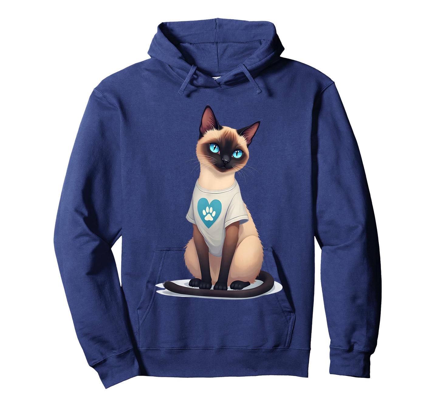 Cute Siamese Cat for A Meezer Owner T-Shirt