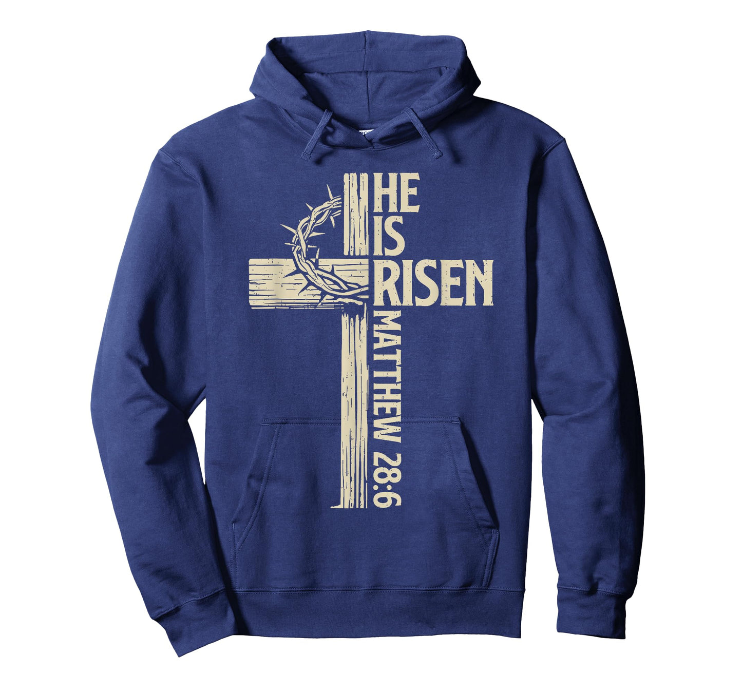 Easter Cross He is Risen Jesus Christian Religious Men Women T-Shirt