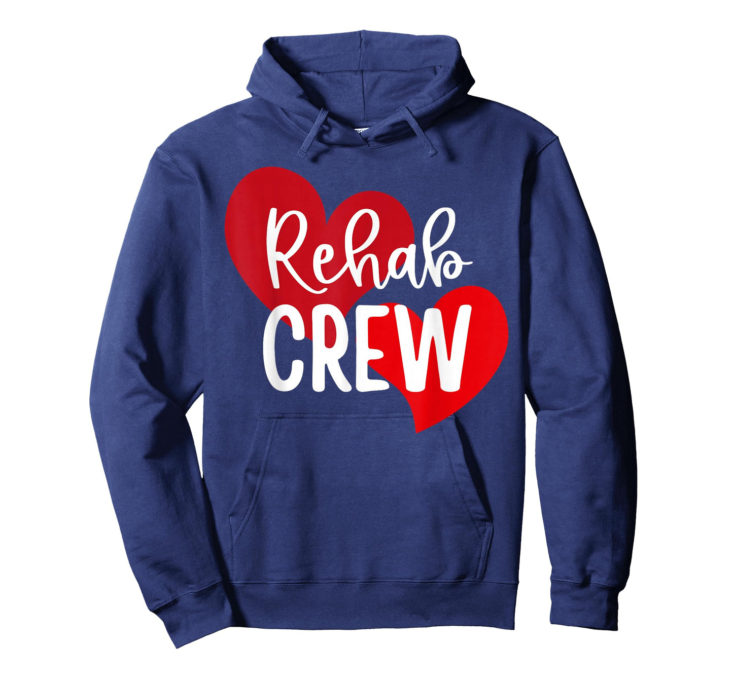 Rehab Crew Valentine Day Rehabilitation Physical Therapist T-Shirt