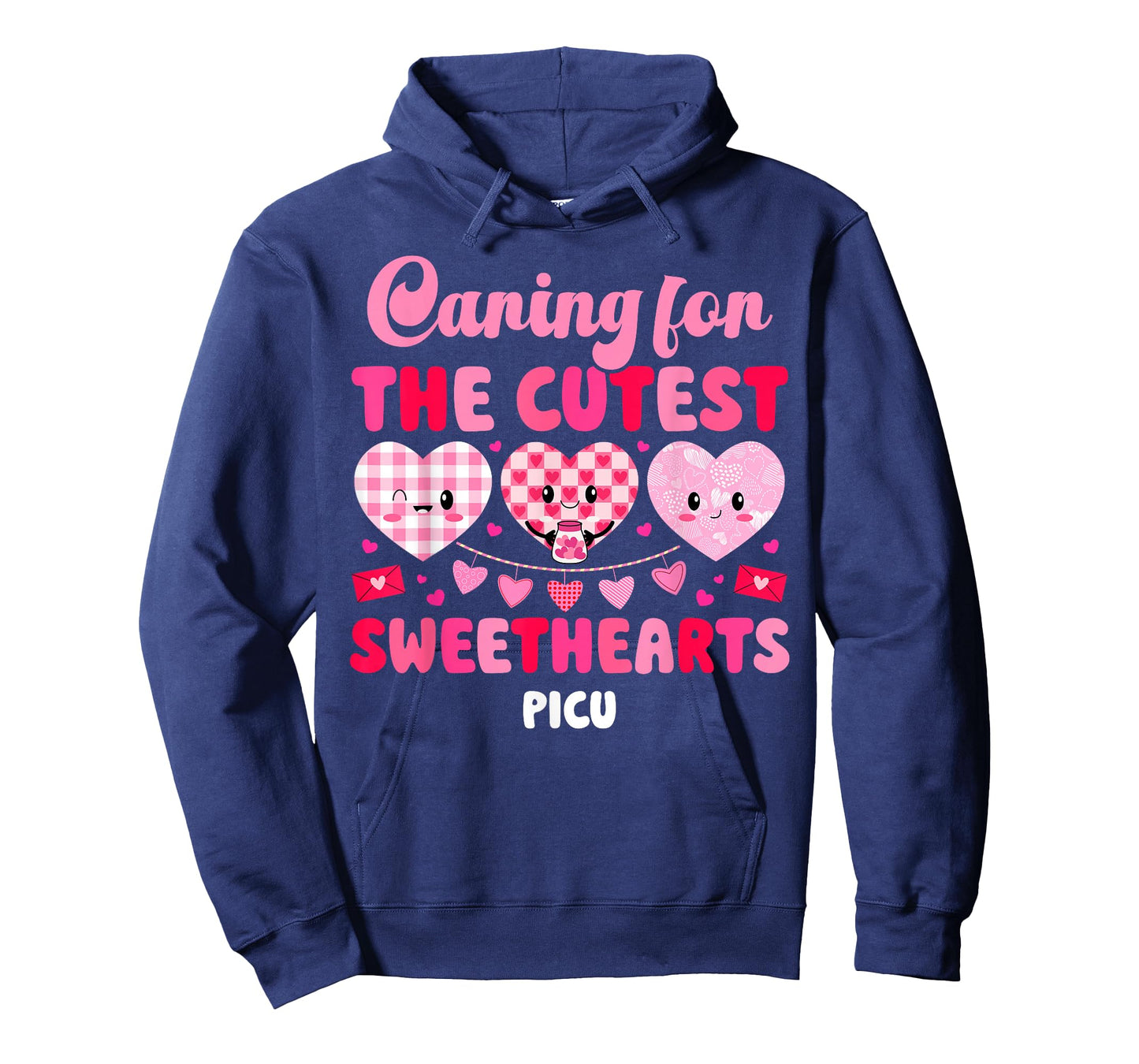 Valentine PICU Nurse Valentines Day Pediatric ICU Nurse T-Shirt