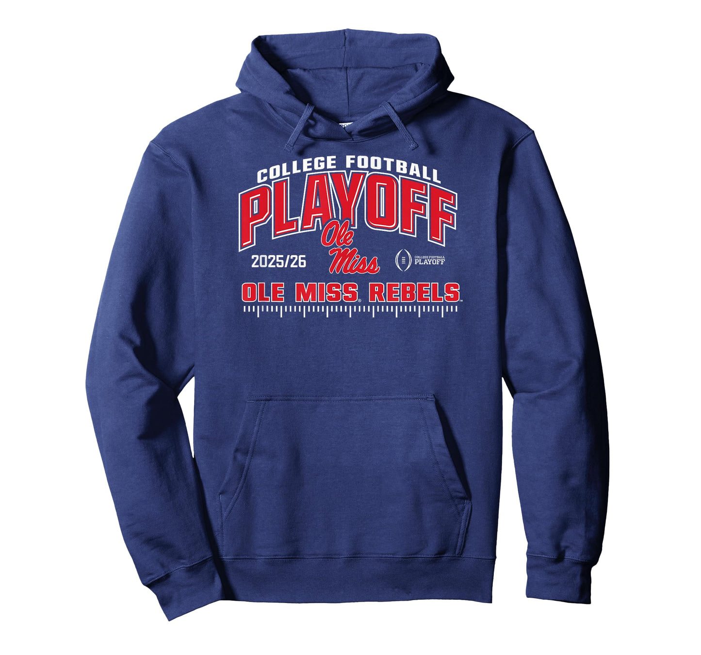 Ole Miss Rebels College Football Playoff CFP 2025-26 Navy T-Shirt
