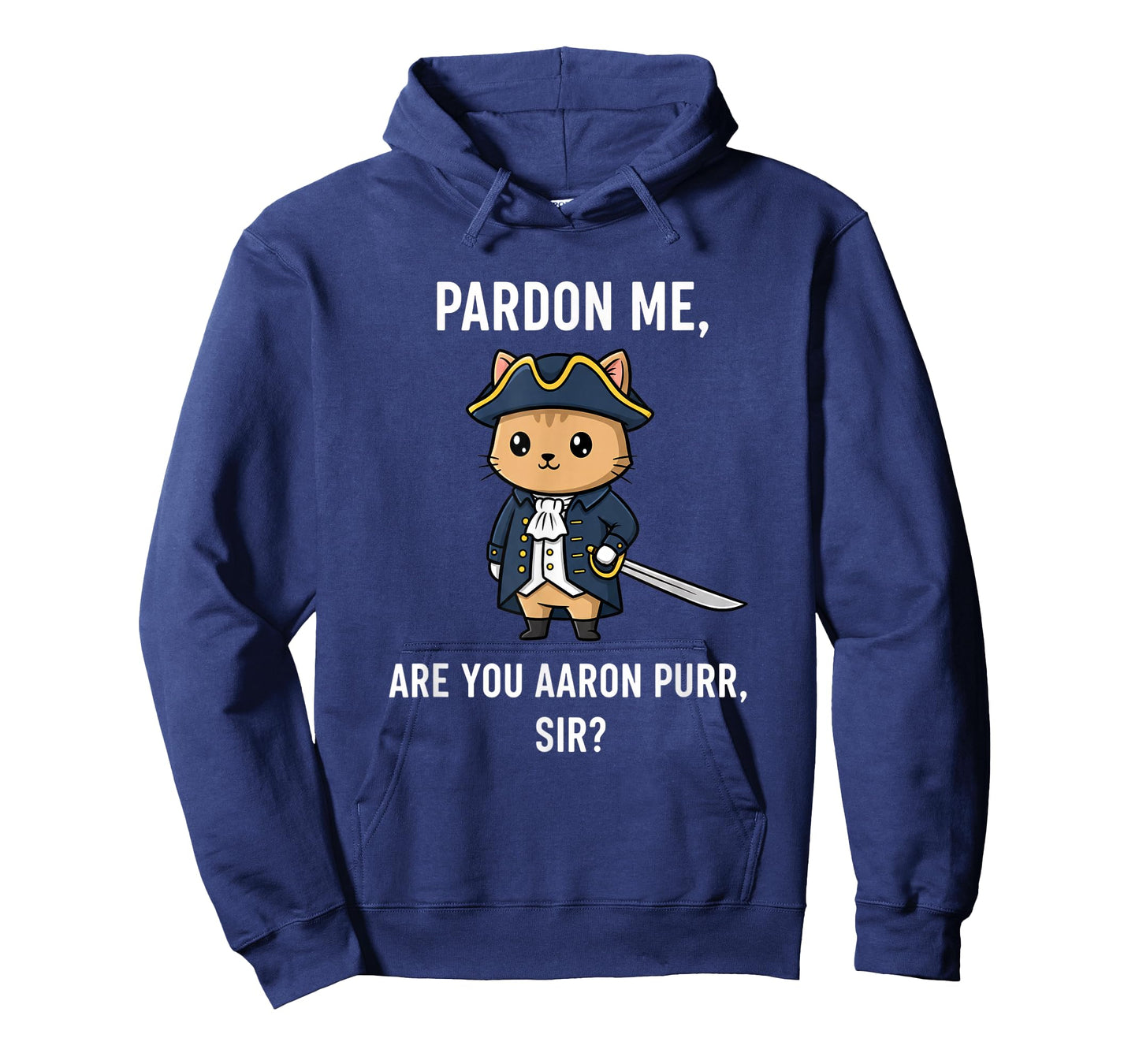 Cat Pardon ME, are You Aaron Purr, Sir? Funny Cat Pun T-Shirt