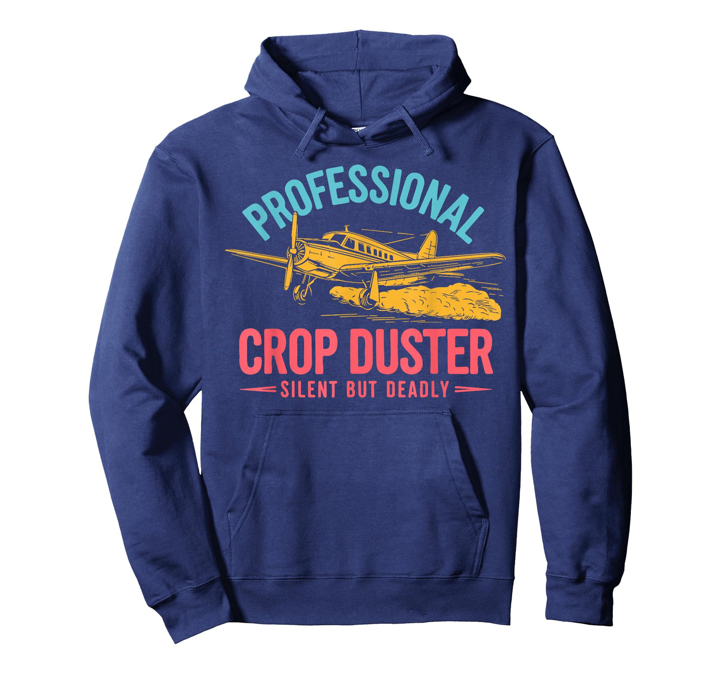 Professional Crop Duster Adult Humor Sarcastic Farting Joke T-Shirt