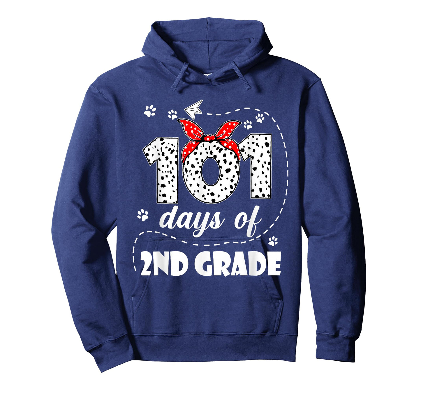 101 Days 2nd Grade 100 Days School Dog 100th Day Students T-Shirt