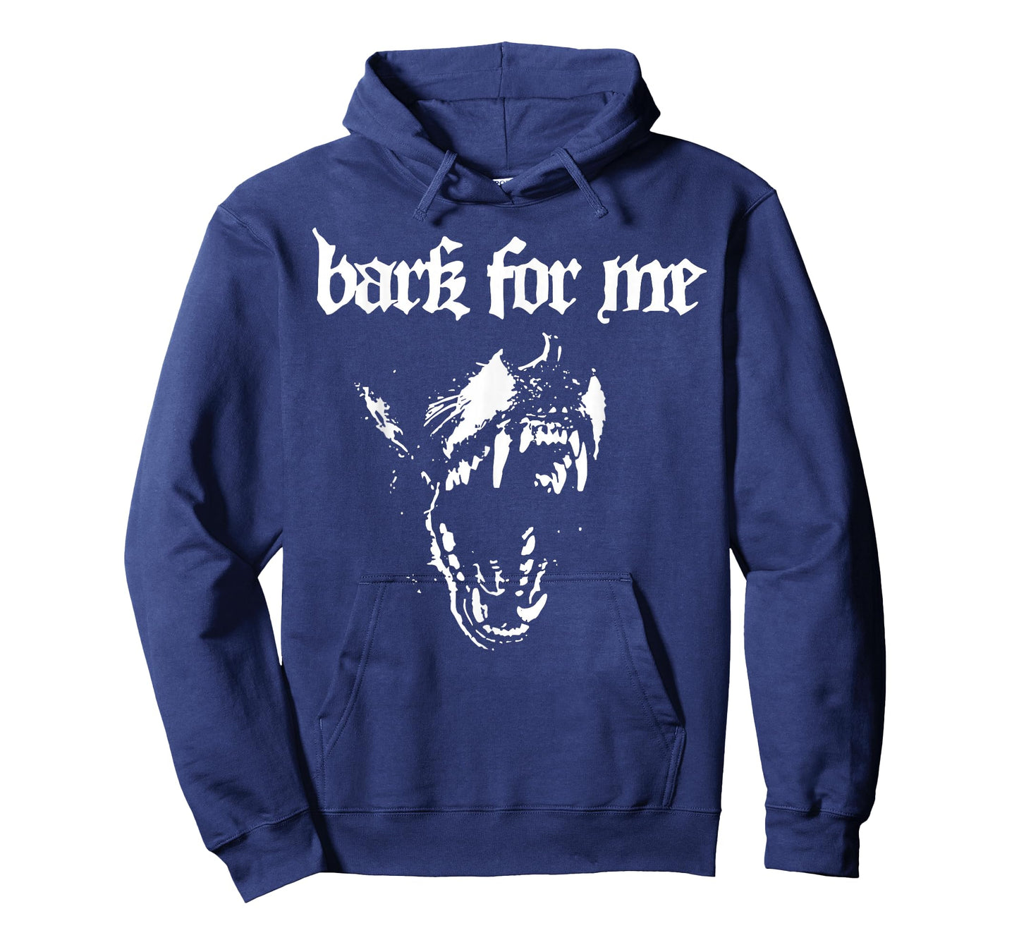 Bark for Me Fierce Dog Blackletter Aesthetic for Men T-Shirt