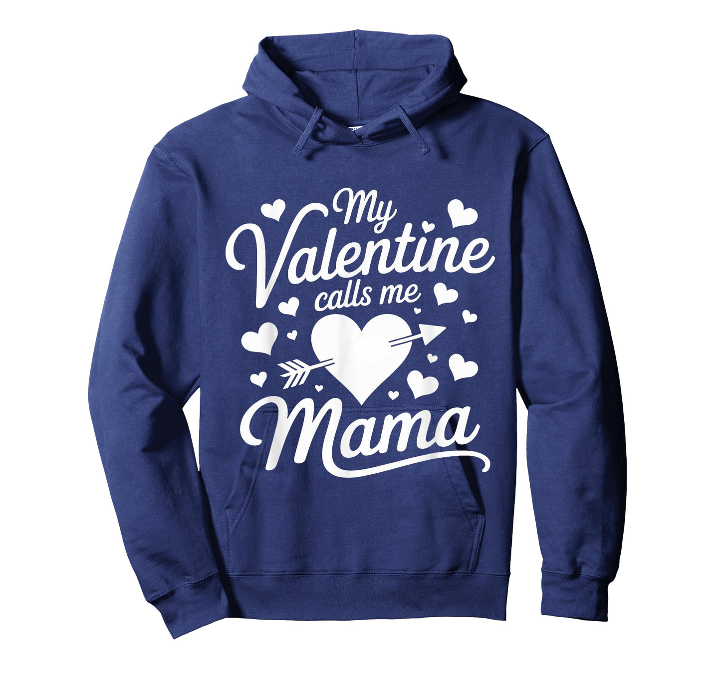 My Valentine Calls Me Mama Valentines Day Mom Women T-Shirt