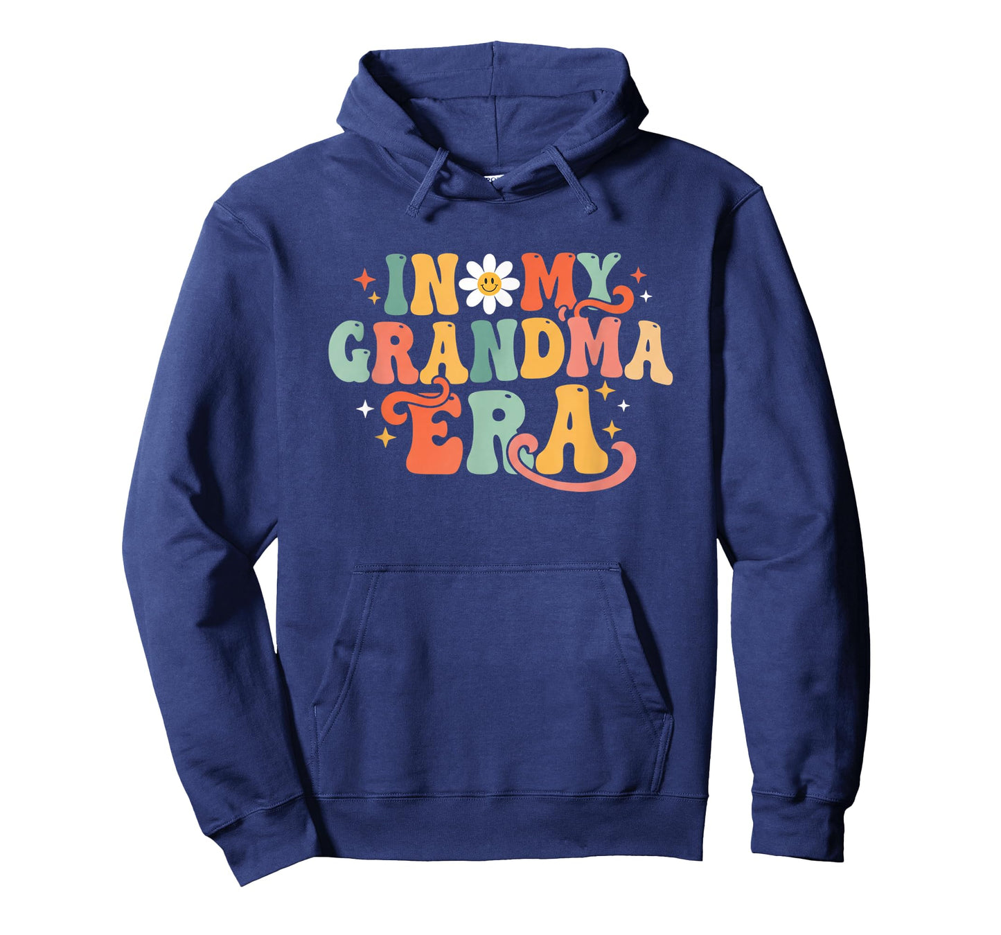 Grandparent in My Grandma Era Retro Groovy Grandma Era T-Shirt