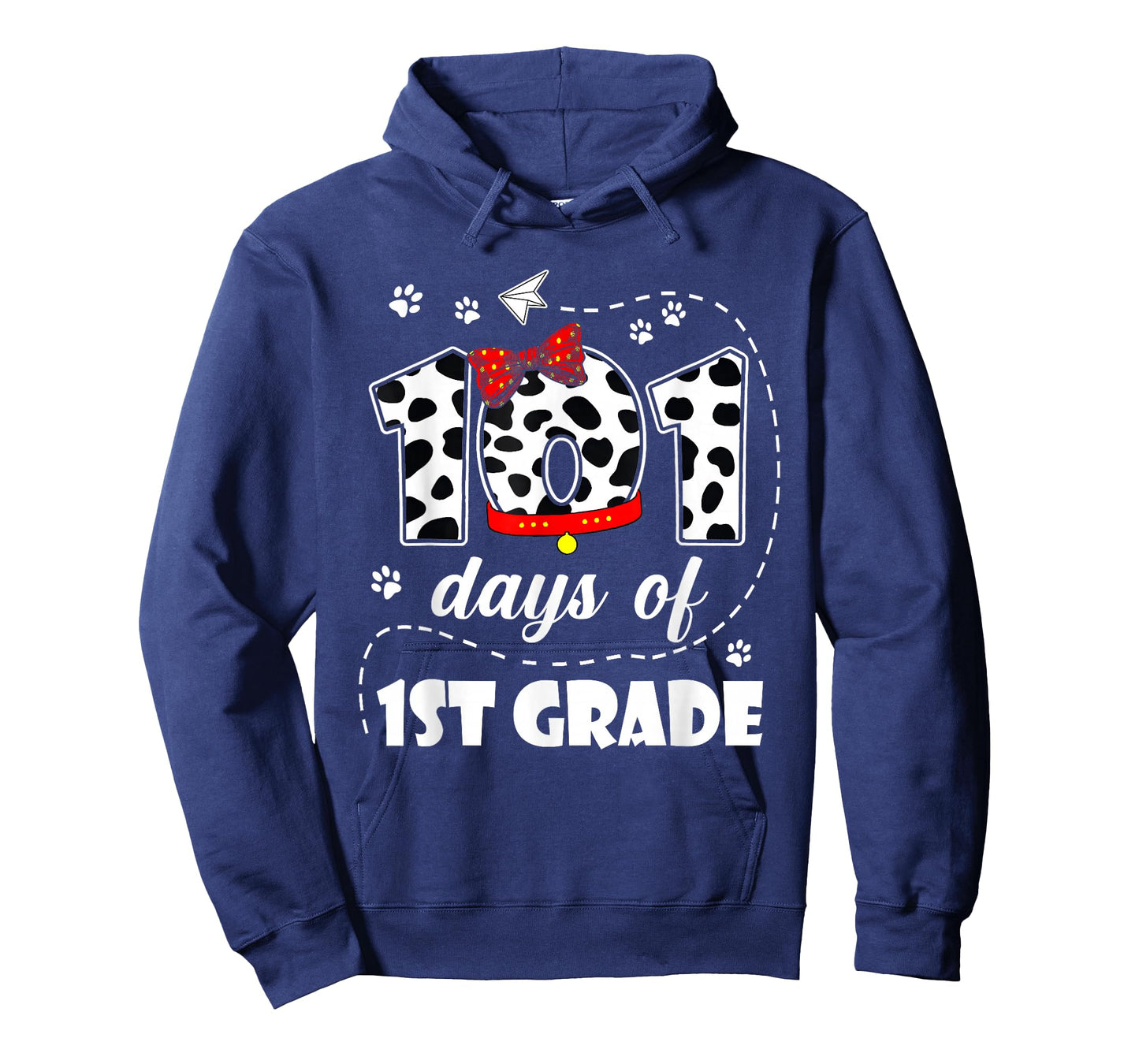 101 Days 1st Grade 100 Days School Dog 100th Day Students T-Shirt