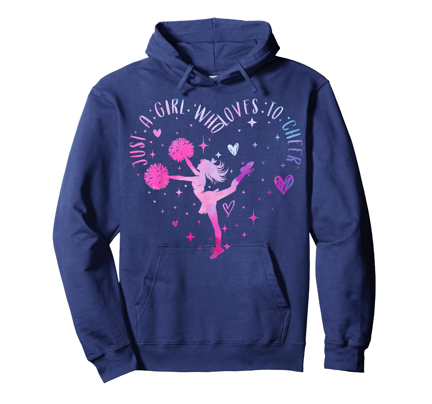 Just A Girl Who Loves to Cheer Cheerleader for Women & Girl T-Shirt