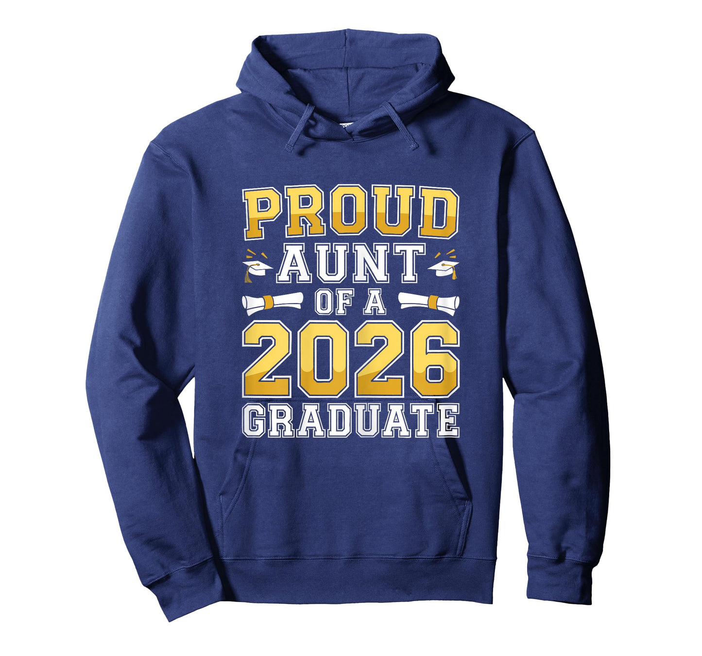 Proud Aunt of A 2026 Graduate Shirt Class of 2026 Graduation T-Shirt