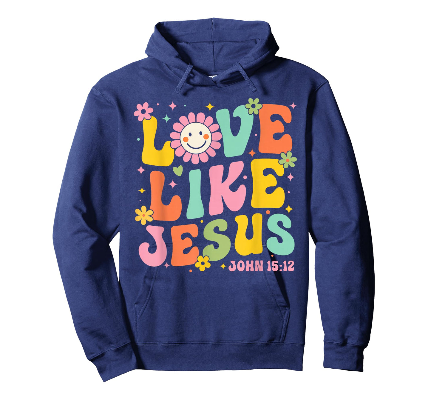 Love Like Jesus John 15:12 Valentine Christian Girl Women T-Shirt