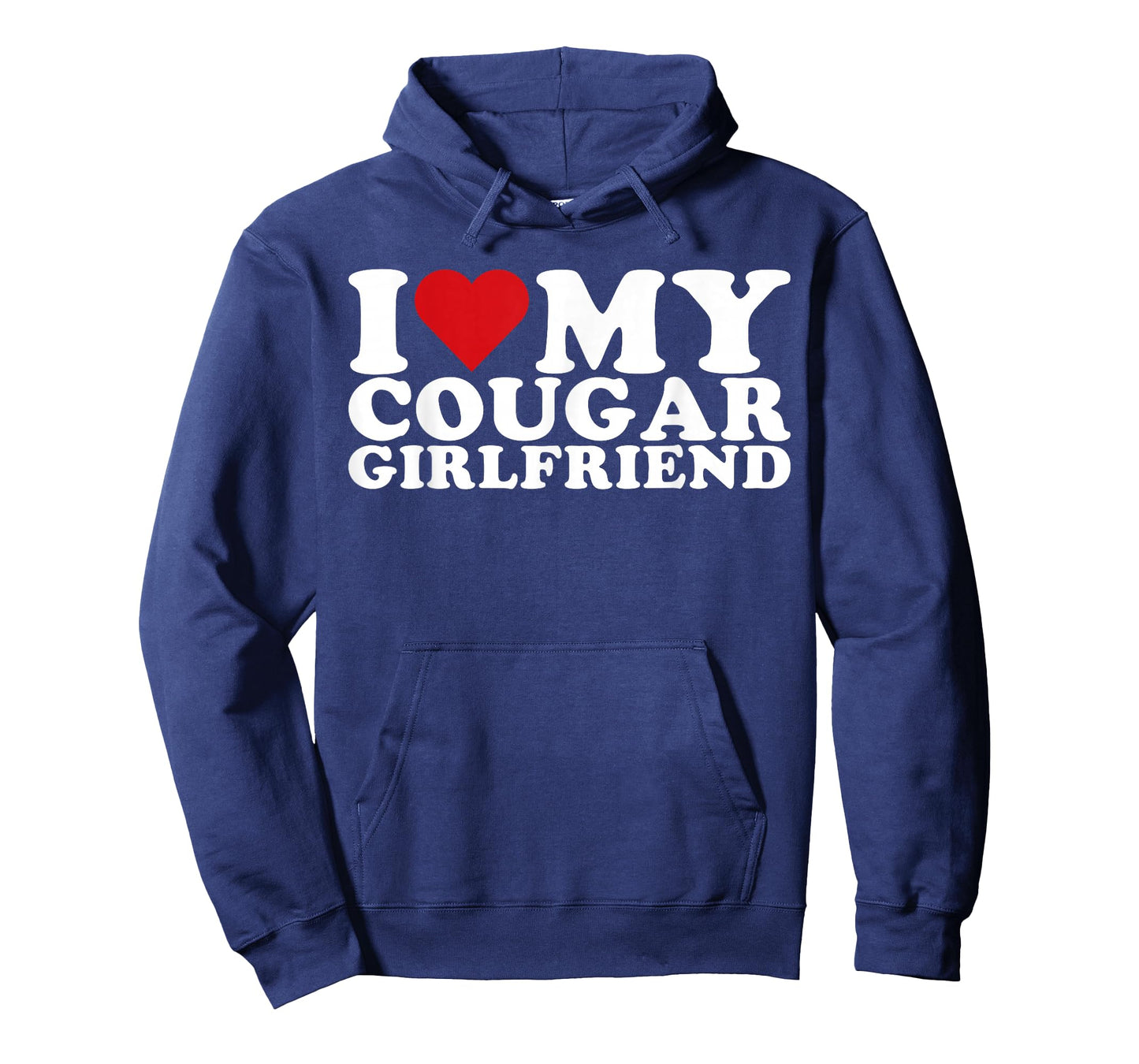 I Love My Cougar Girlfriend I Heart My Cougar GF T-Shirt