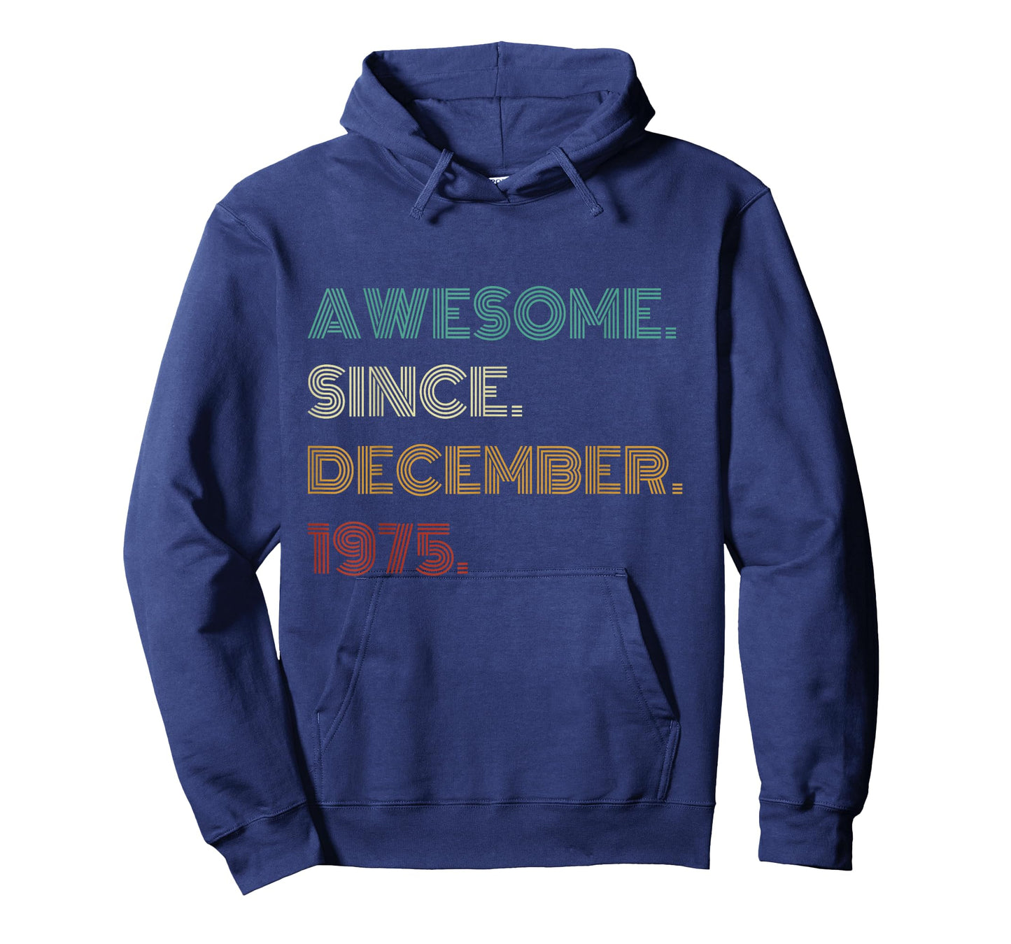 50 Years Old Awesome Since December 1975 50th Birthday T-Shirt
