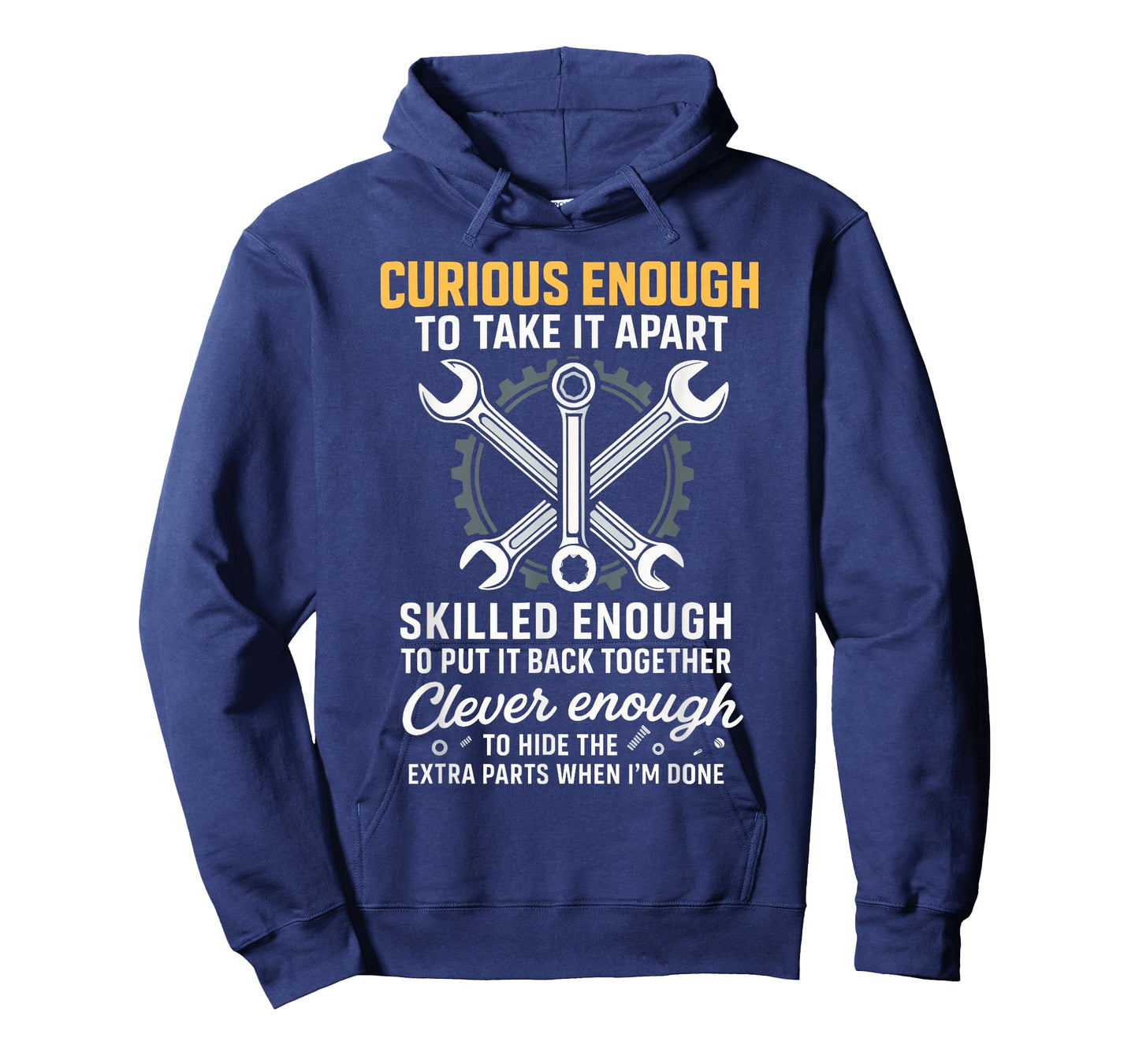 Curious Enough to Take It Apart Hide Extra Parts Funny Quote T-Shirt