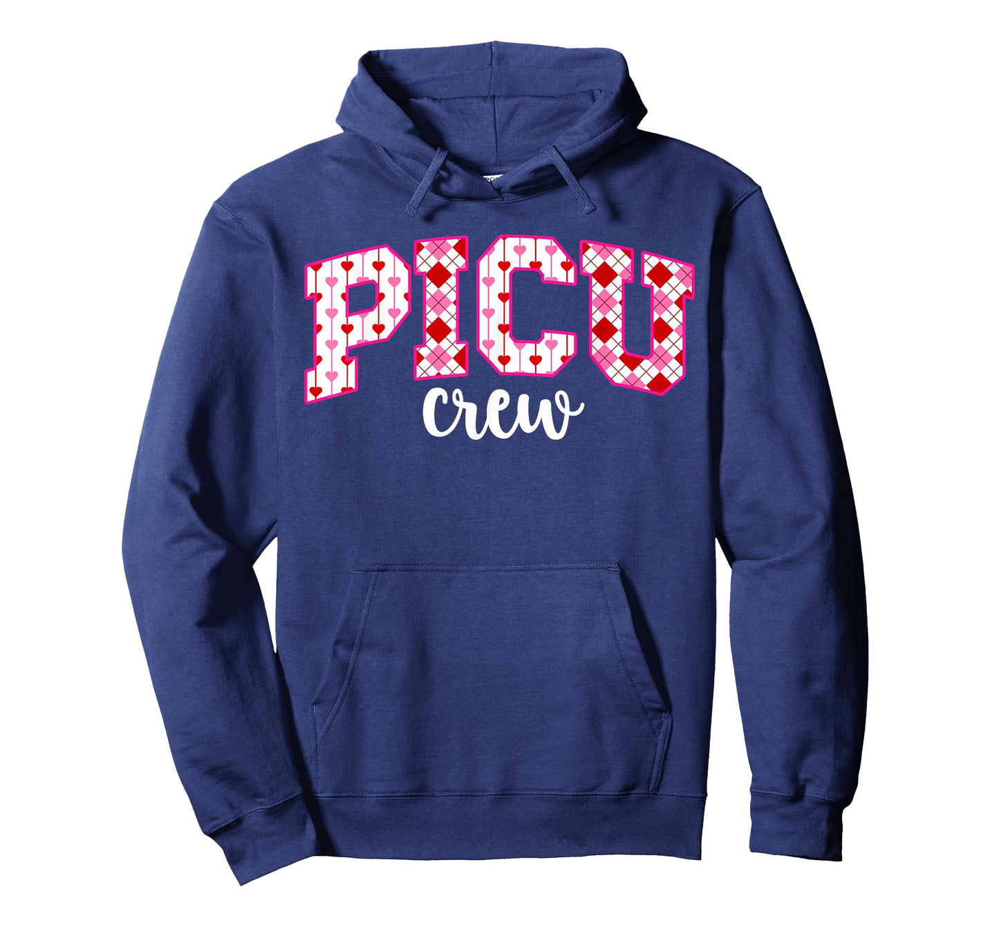 PICU Crew Valentine PICU Nurse Valentines Day PICU Nursing T-Shirt