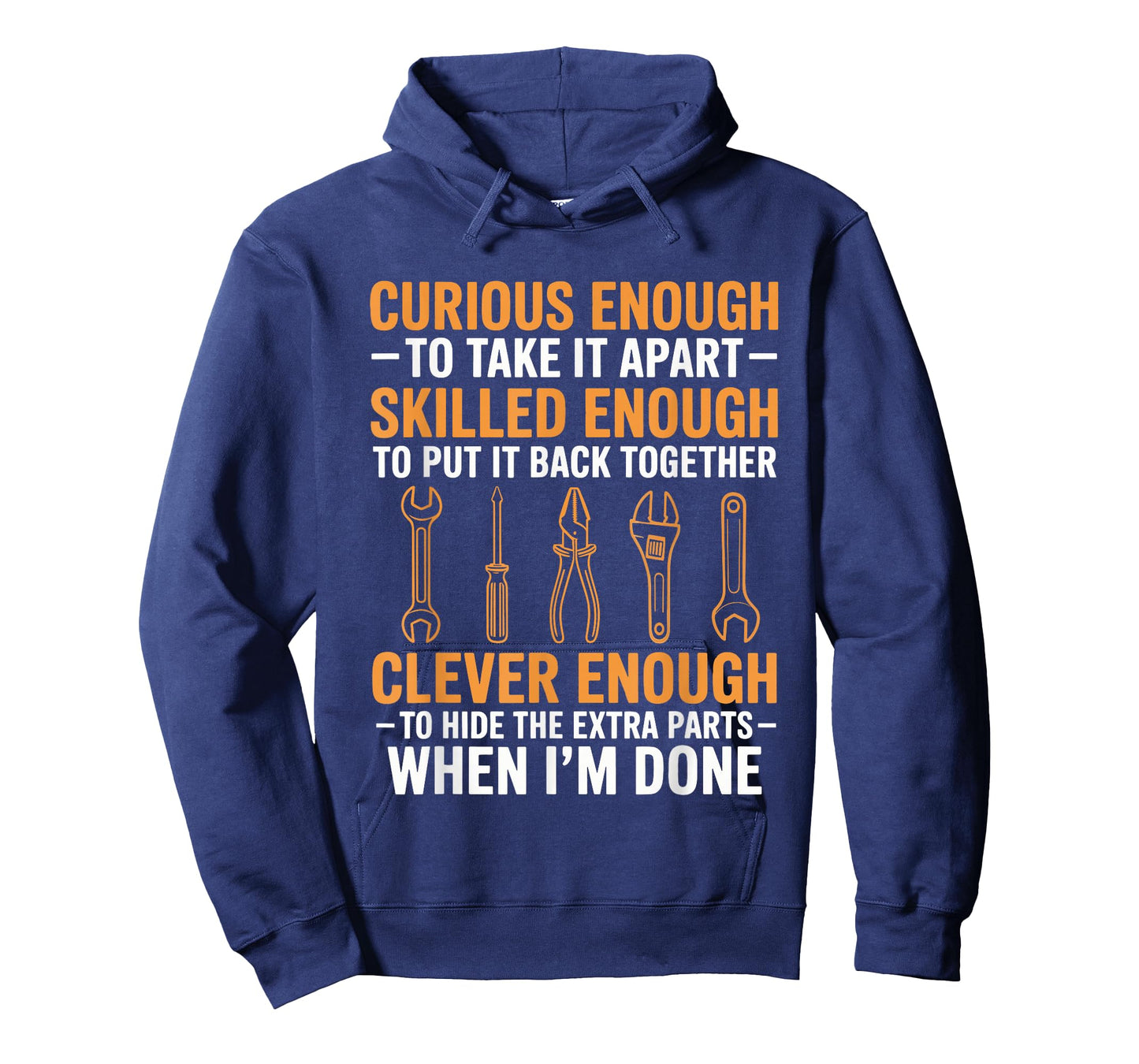 Curious Enough to Take It Apart Funny Car Garage Mechanic T-Shirt
