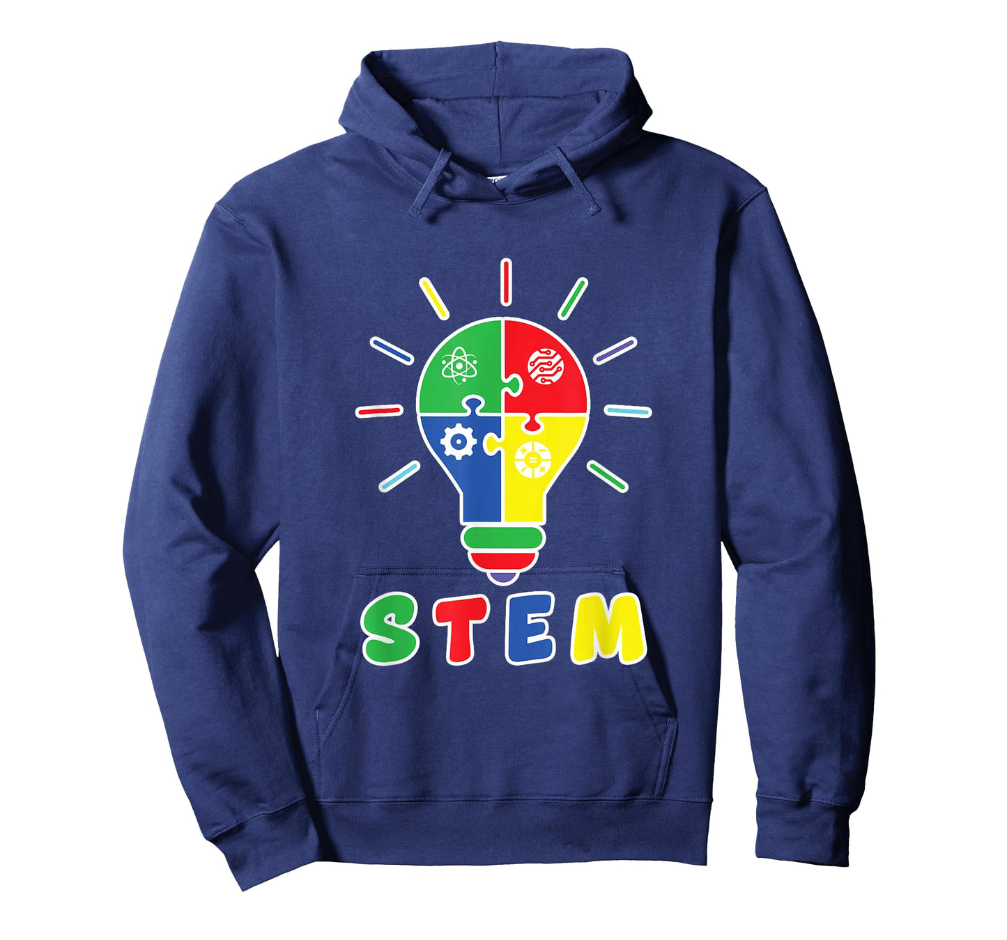 STEM Icons Inside A Light Bulb Teachers Students School T-Shirt