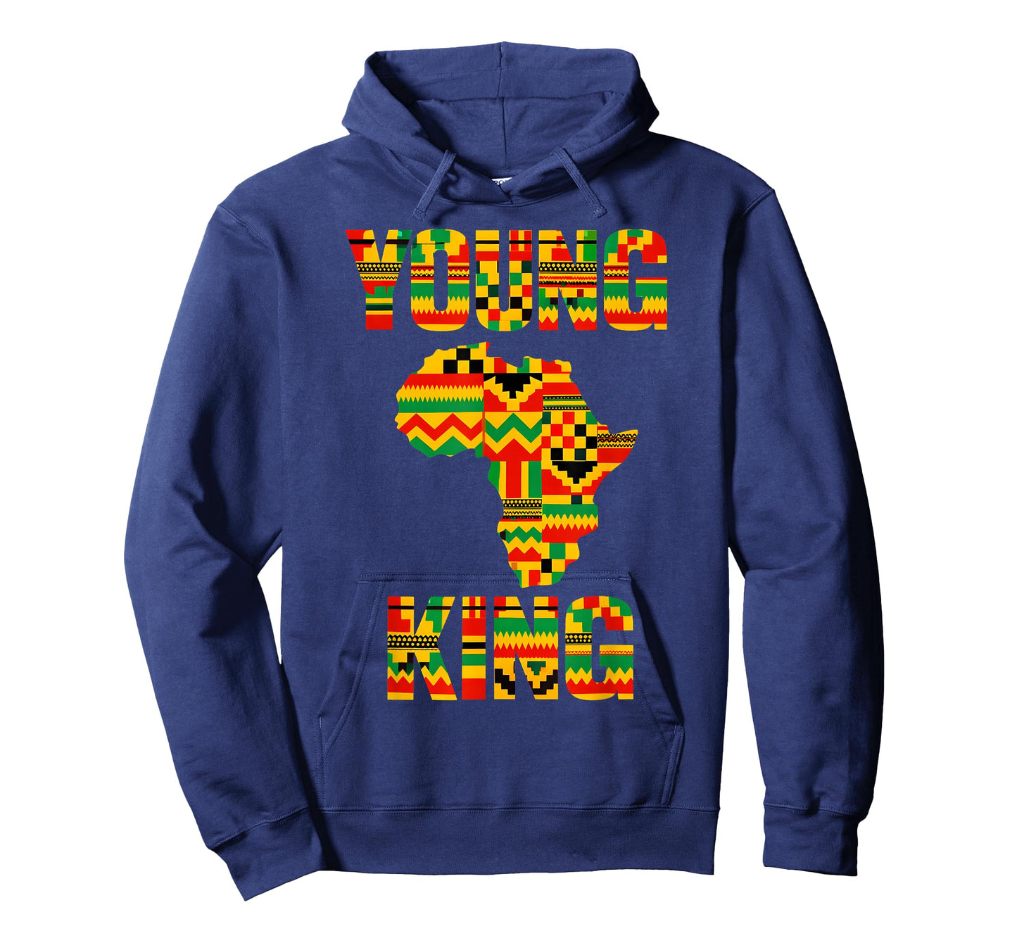 African Kente Art Men Boys Kids African American T-Shirt