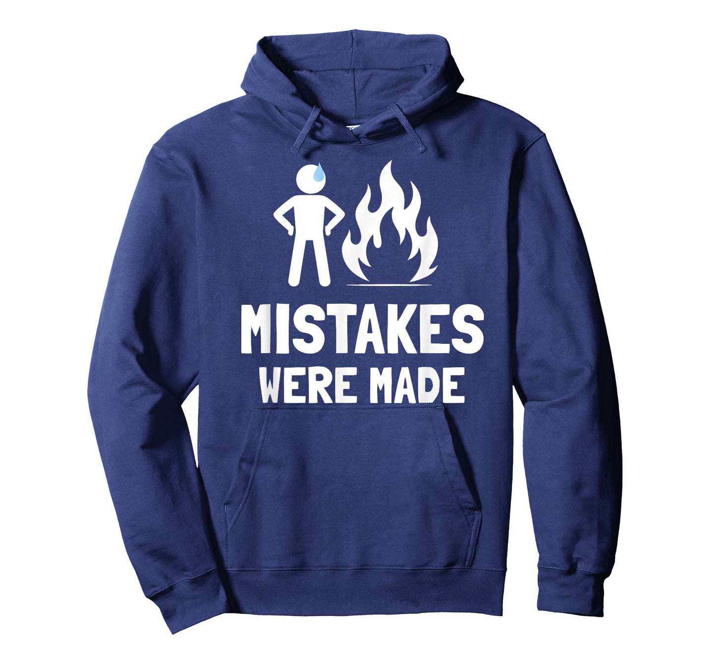 Funny Stickman Mistakes were Made, for Men & Women T-Shirt