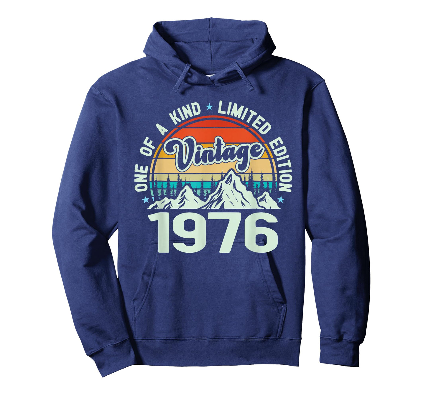 Vintage 1976 One of A Kind Mountain Graphic, 1976 Birthday T-Shirt