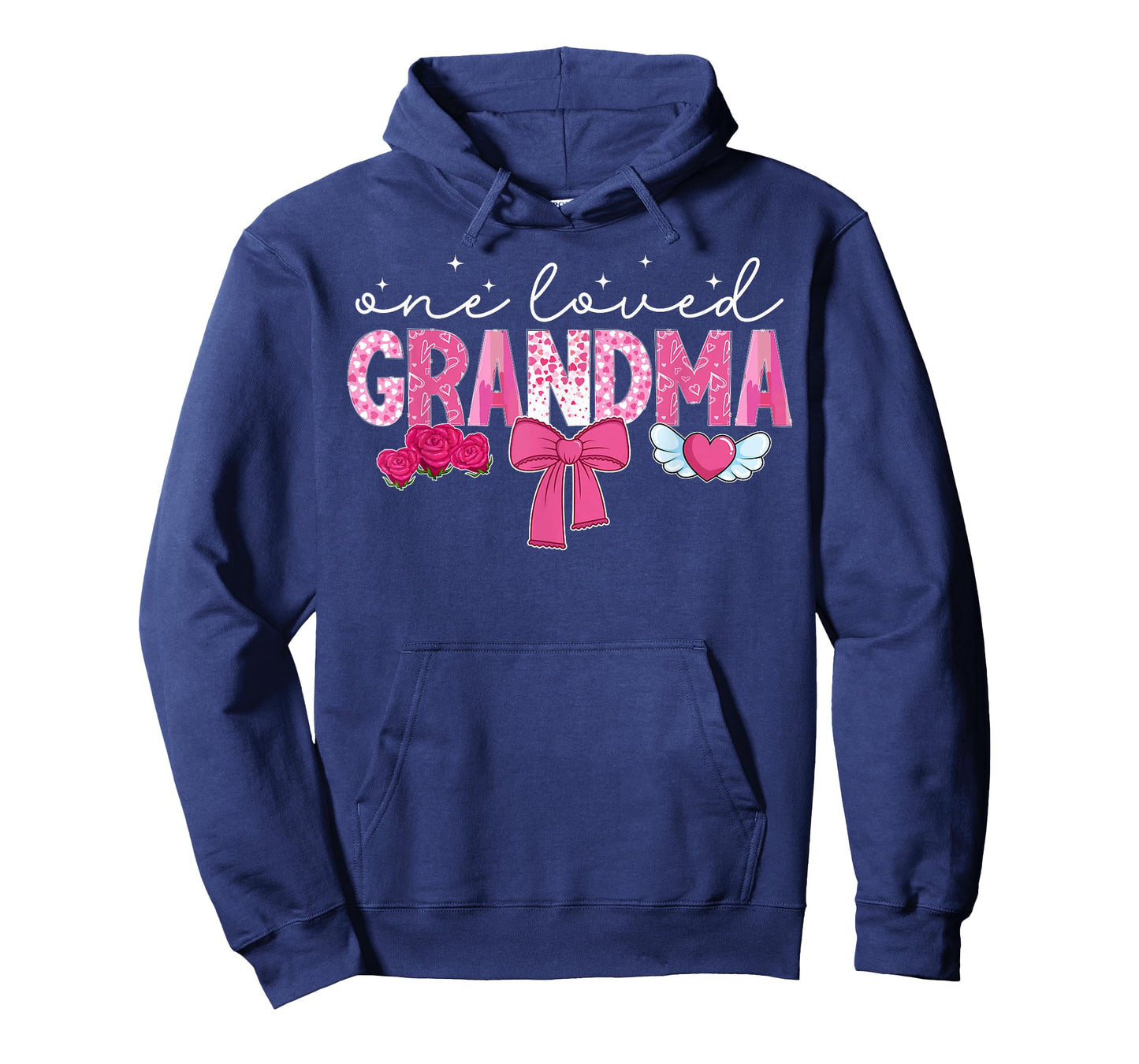 One Loved Grandma Valentine Grandmother Valentines Day T-Shirt