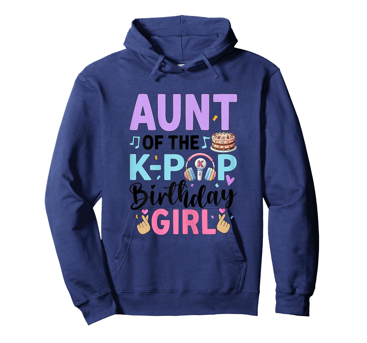 Aunt of The K-Pop Birthday Girl K Pop Birthday T-Shirt