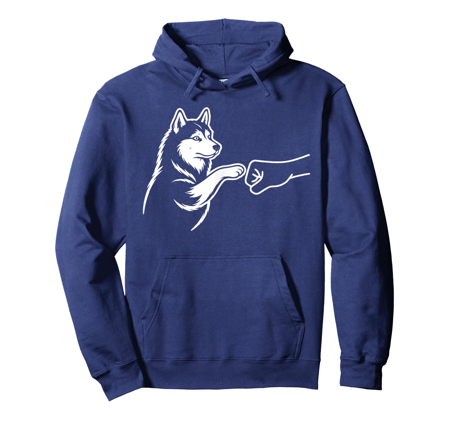 Siberian Husky Punch Hand Friendship Fist Bump Dog Lovers T-Shirt