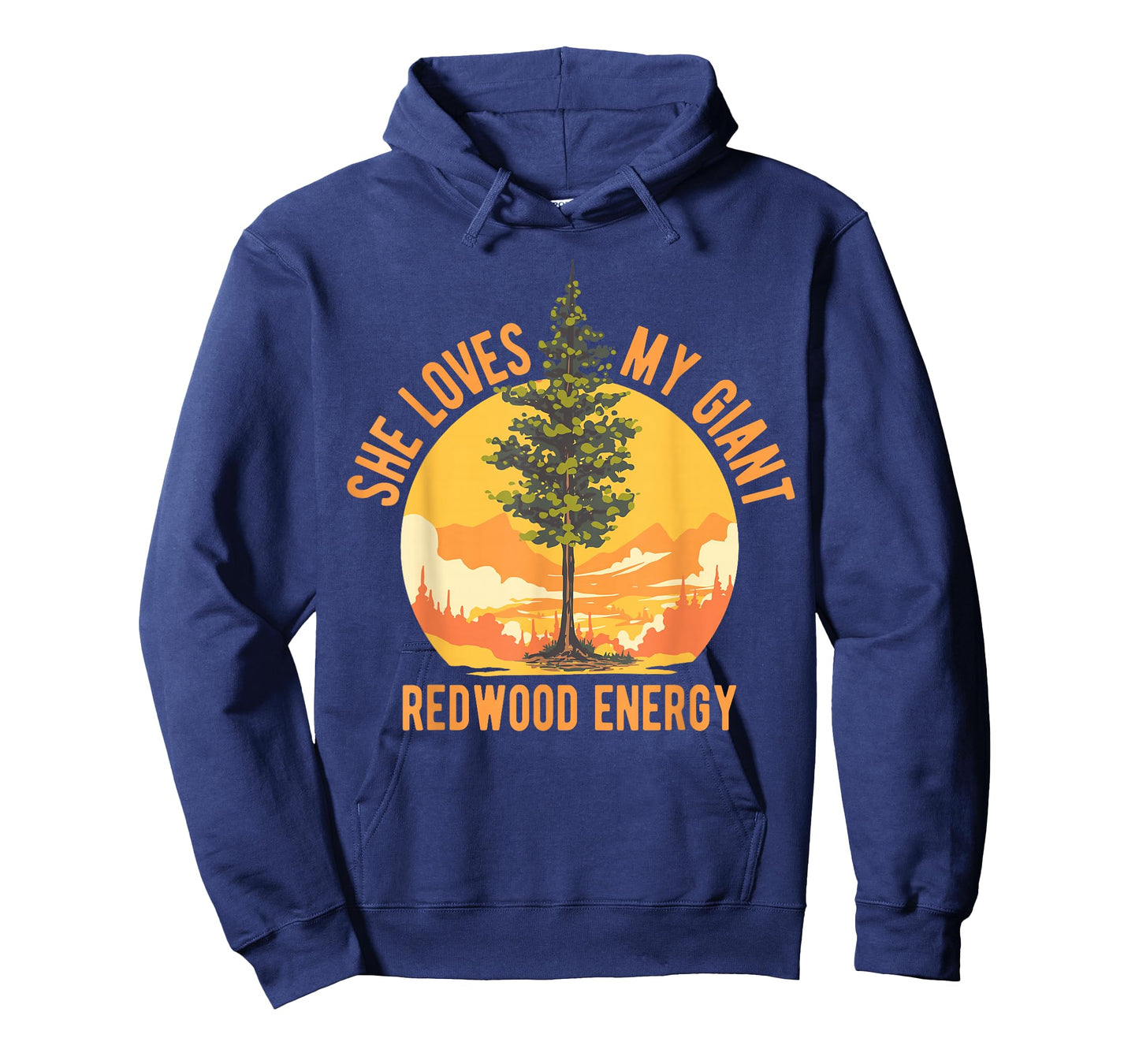 She Loves My Giant Redwood Energy Naturecore Tall Partner T-Shirt